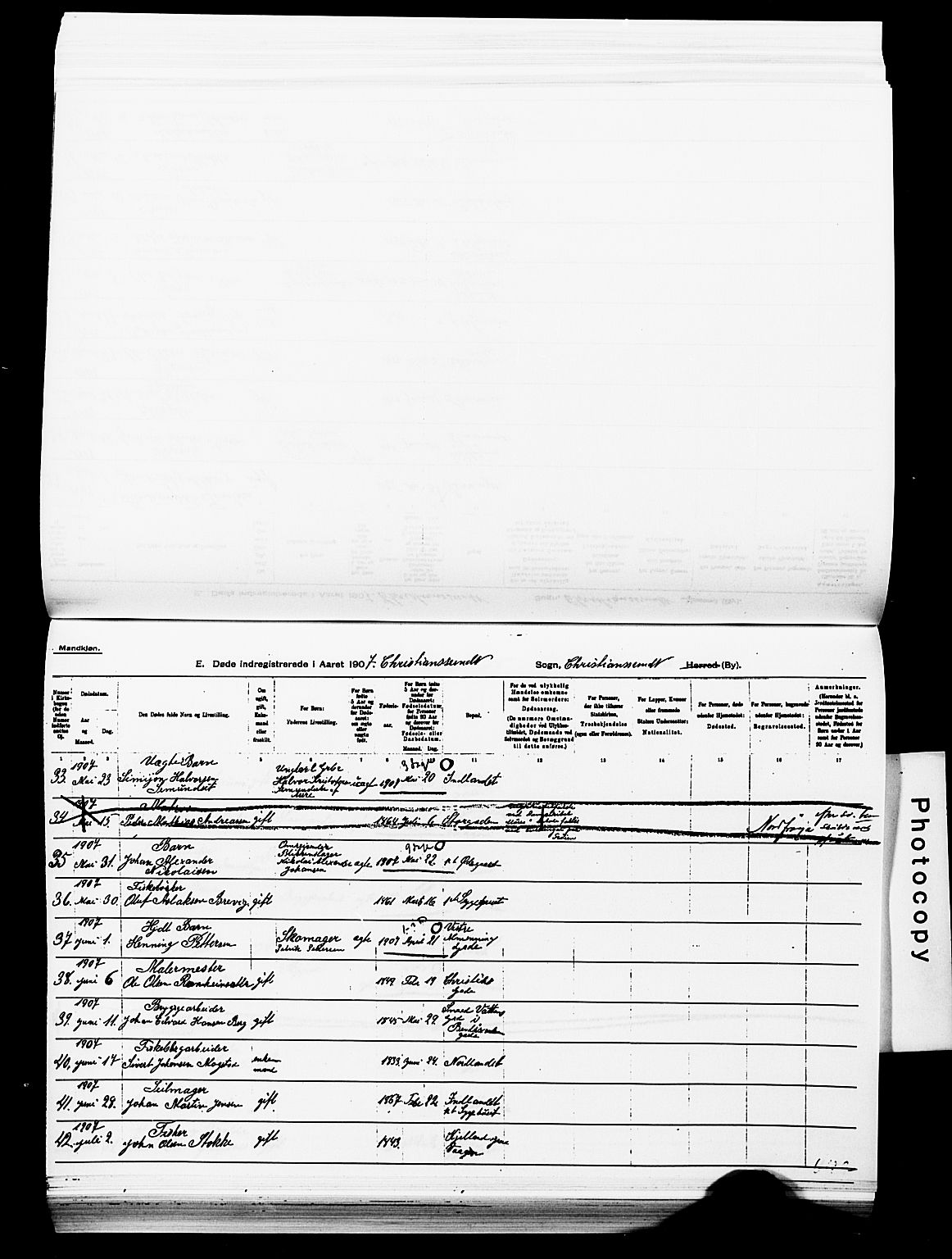 Ministerialprotokoller, klokkerbøker og fødselsregistre - Møre og Romsdal, AV/SAT-A-1454/572/L0860: Ministerialbok nr. 572D04, 1903-1916