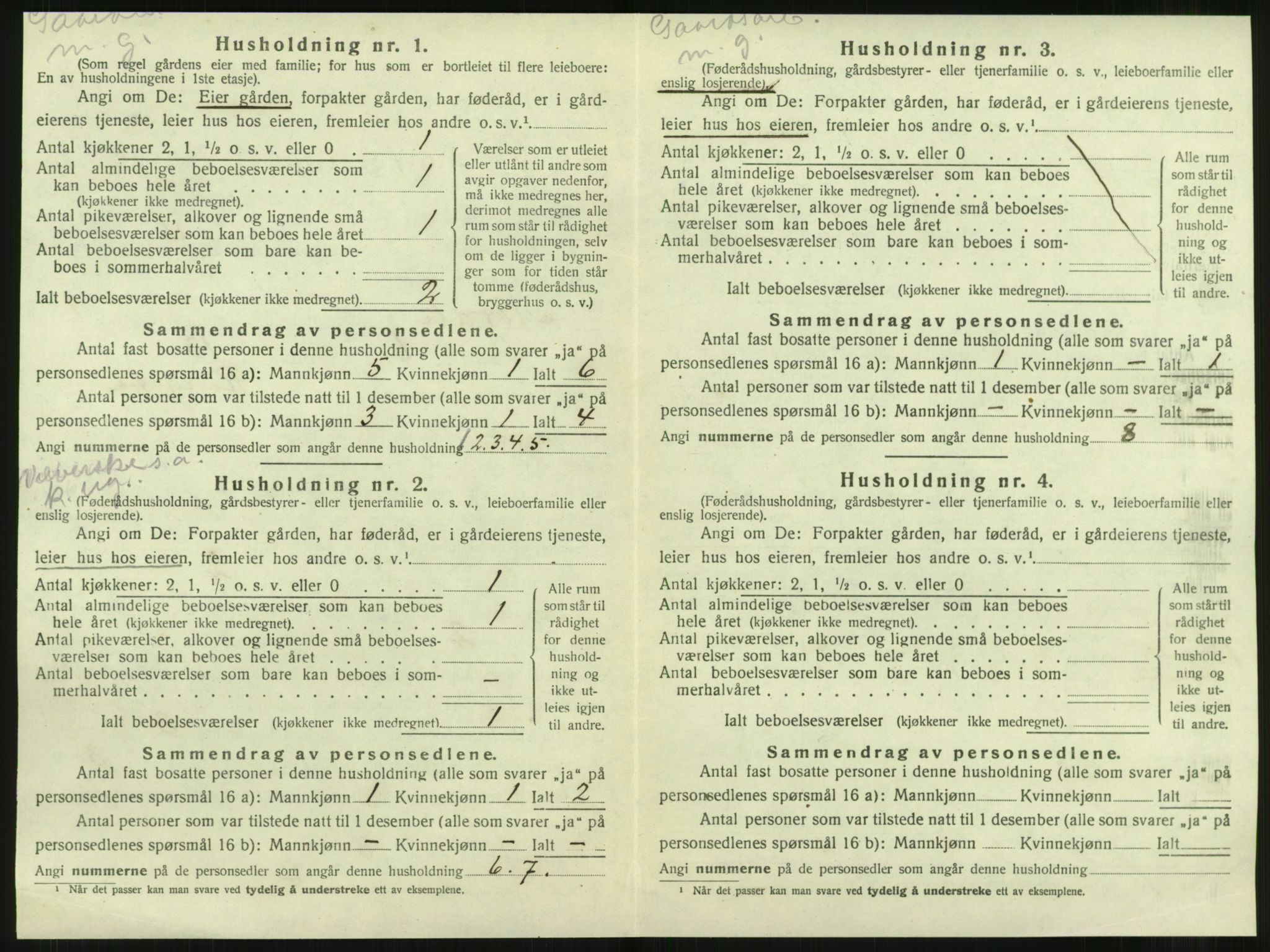 SAT, Folketelling 1920 for 1738 Nordli herred, 1920, s. 30