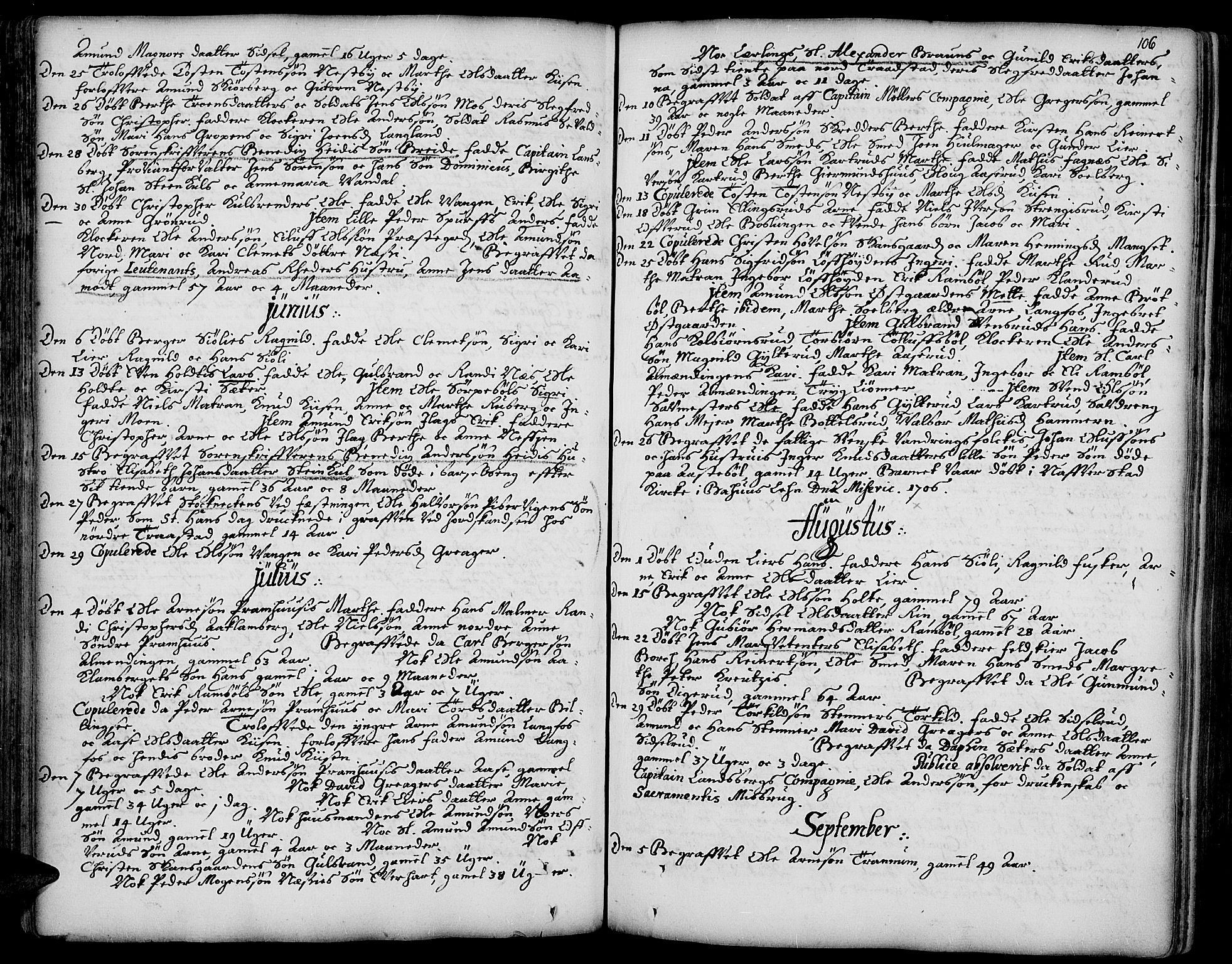 Vinger prestekontor, AV/SAH-PREST-024/H/Ha/Haa/L0001: Ministerialbok nr. 1, 1689-1729, s. 106