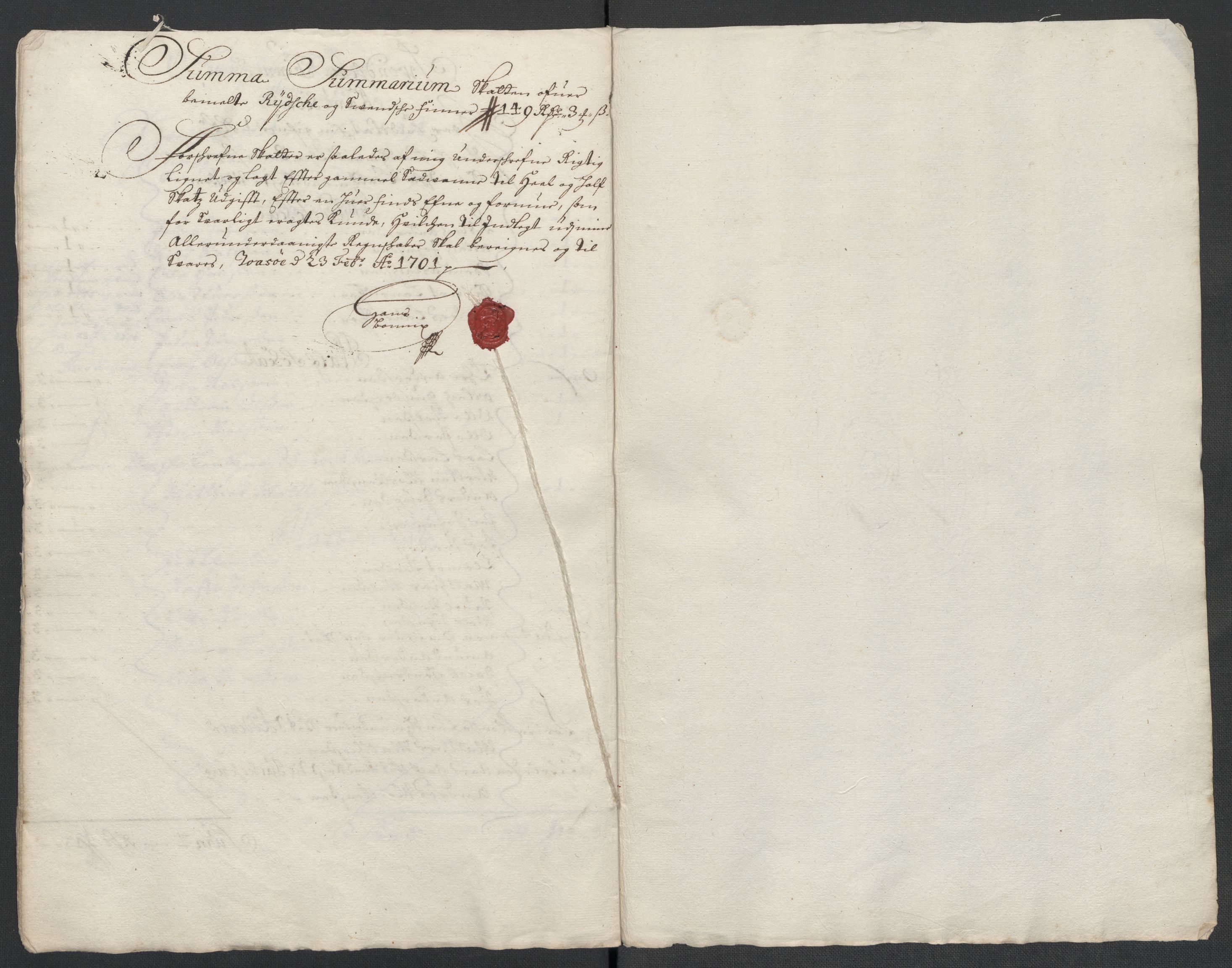 Rentekammeret inntil 1814, Reviderte regnskaper, Fogderegnskap, AV/RA-EA-4092/R69/L4852: Fogderegnskap Finnmark/Vardøhus, 1701-1704, s. 19