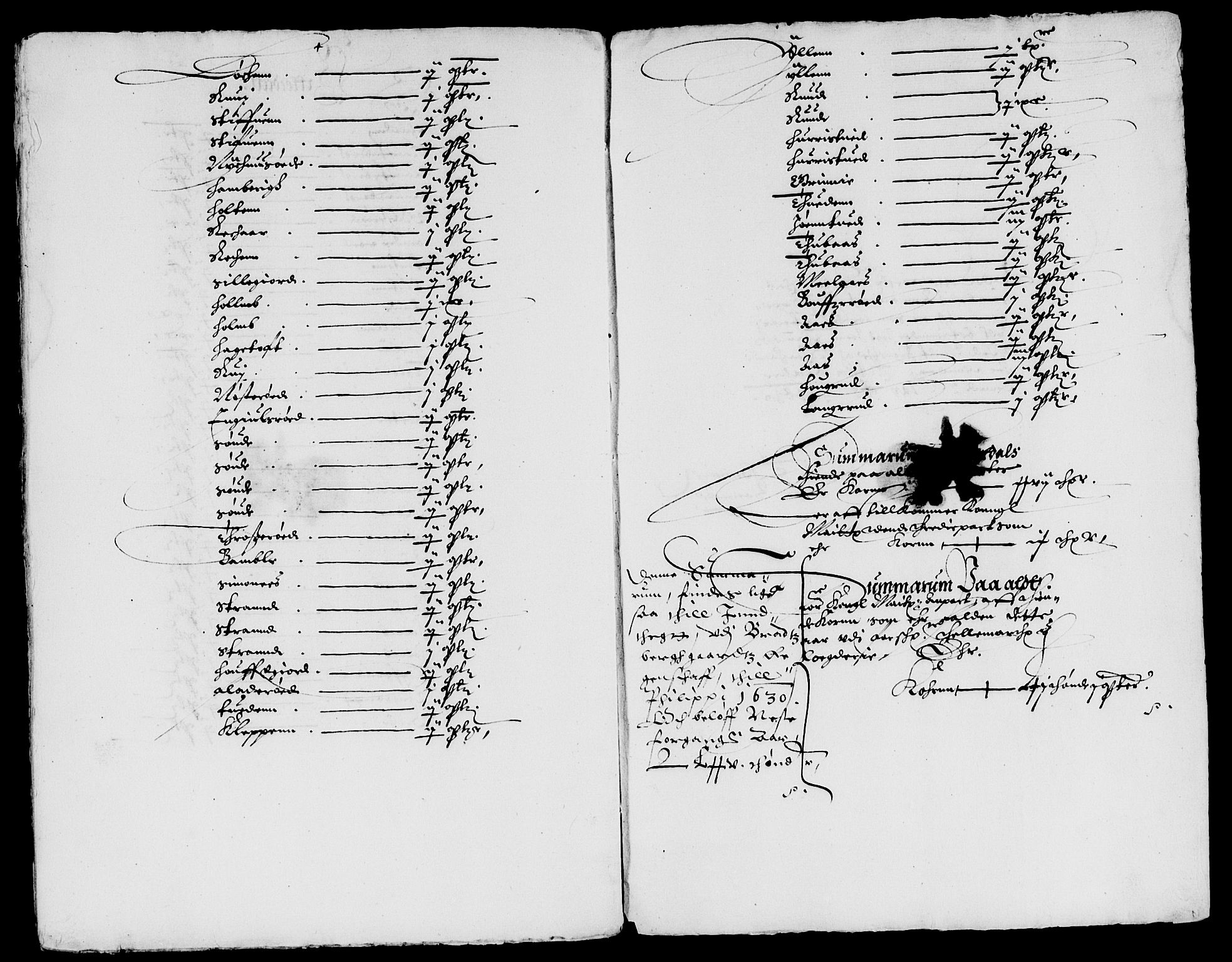 Rentekammeret inntil 1814, Reviderte regnskaper, Lensregnskaper, RA/EA-5023/R/Rb/Rbp/L0013: Bratsberg len, 1628-1630