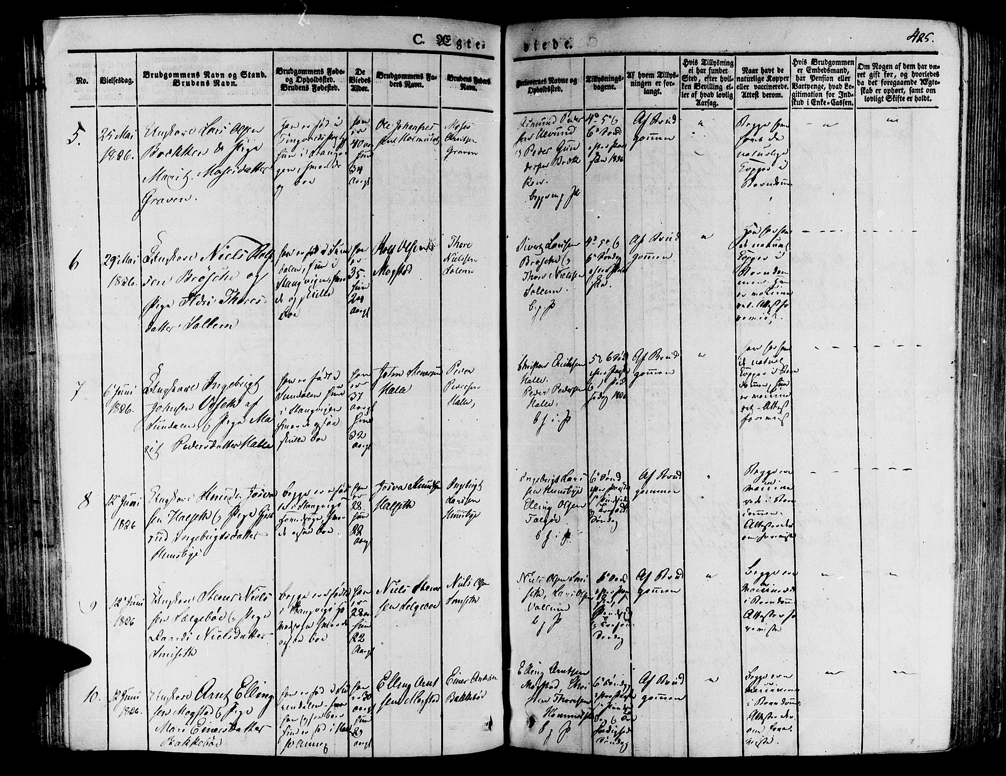 Ministerialprotokoller, klokkerbøker og fødselsregistre - Møre og Romsdal, SAT/A-1454/592/L1024: Ministerialbok nr. 592A03 /1, 1831-1849, s. 425
