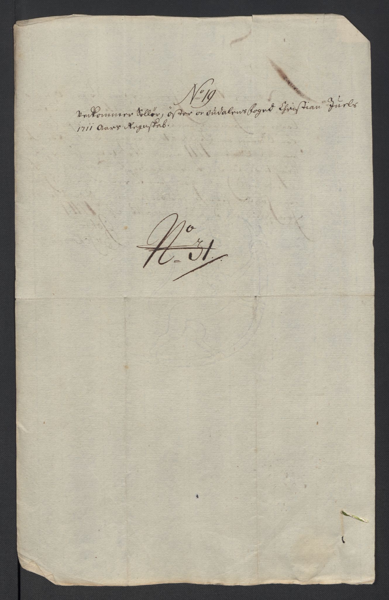 Rentekammeret inntil 1814, Reviderte regnskaper, Fogderegnskap, RA/EA-4092/R13/L0848: Fogderegnskap Solør, Odal og Østerdal, 1711, s. 300