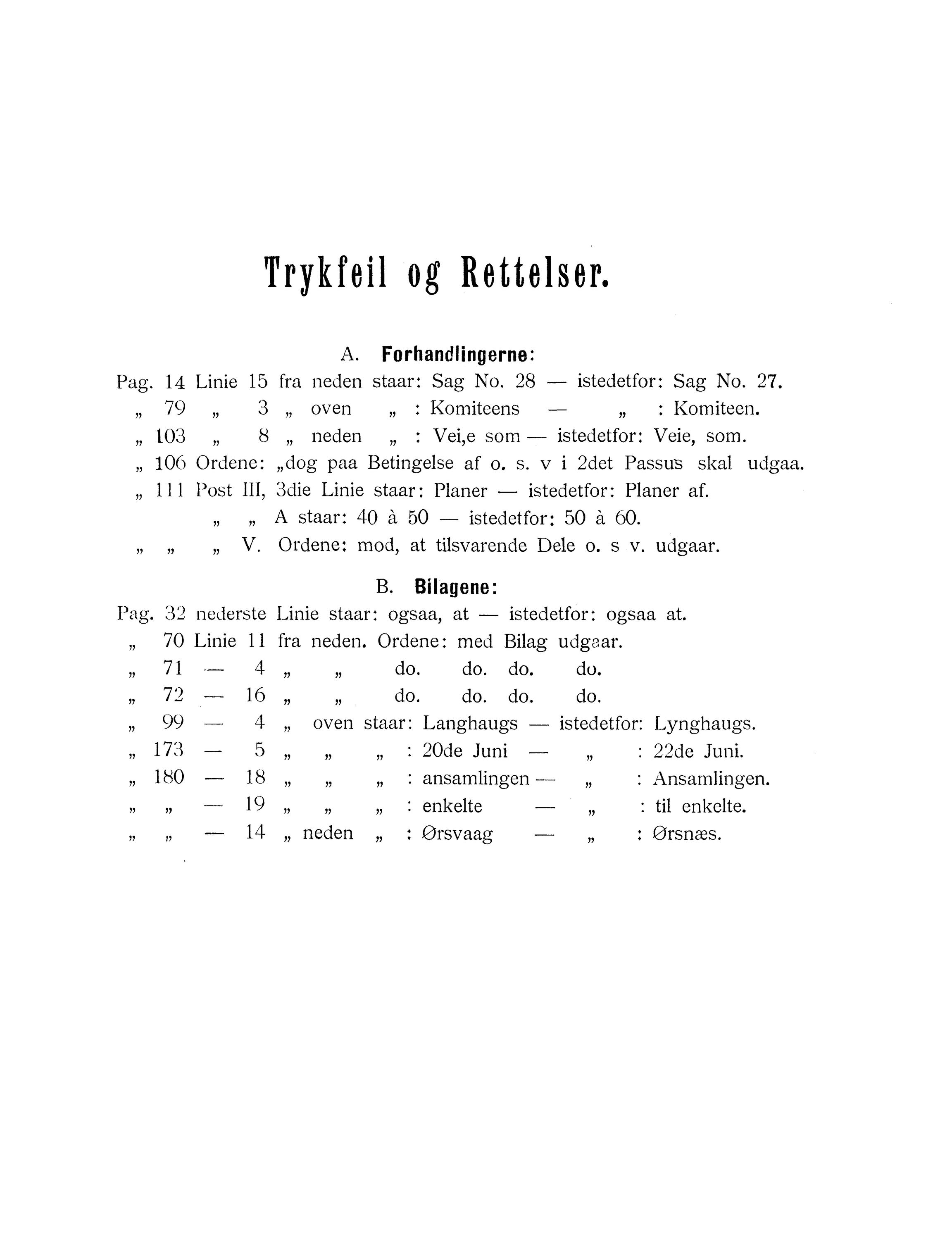 Nordland Fylkeskommune. Fylkestinget, AIN/NFK-17/176/A/Ac/L0020: Fylkestingsforhandlinger 1897, 1897