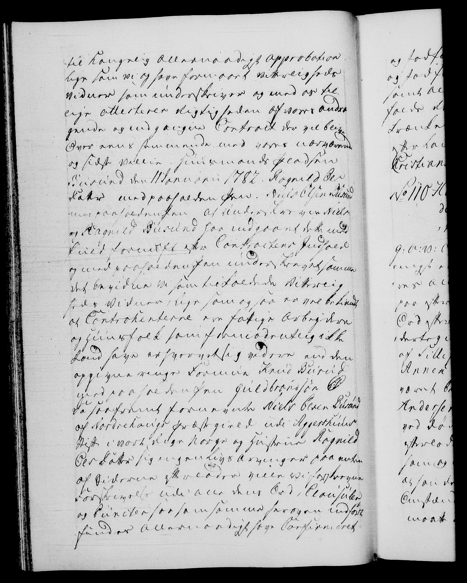 Danske Kanselli 1572-1799, RA/EA-3023/F/Fc/Fca/Fcaa/L0049: Norske registre, 1782-1783, s. 56b