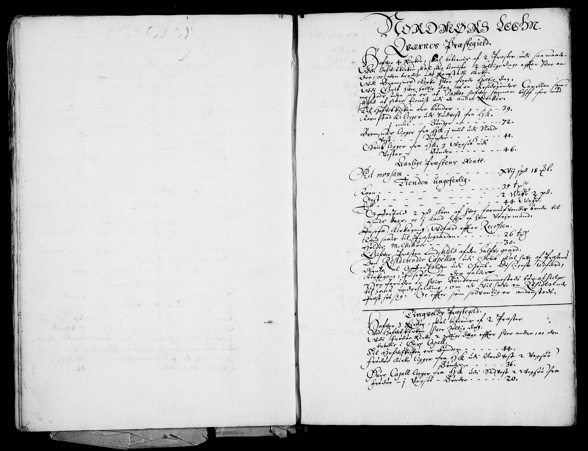 Rentekammeret inntil 1814, Realistisk ordnet avdeling, RA/EA-4070/Fc/Fca/L0004/0001: [Ca IV]  Trondheim stift / Trondheims stiftsbok, "Reformatsen", 1589