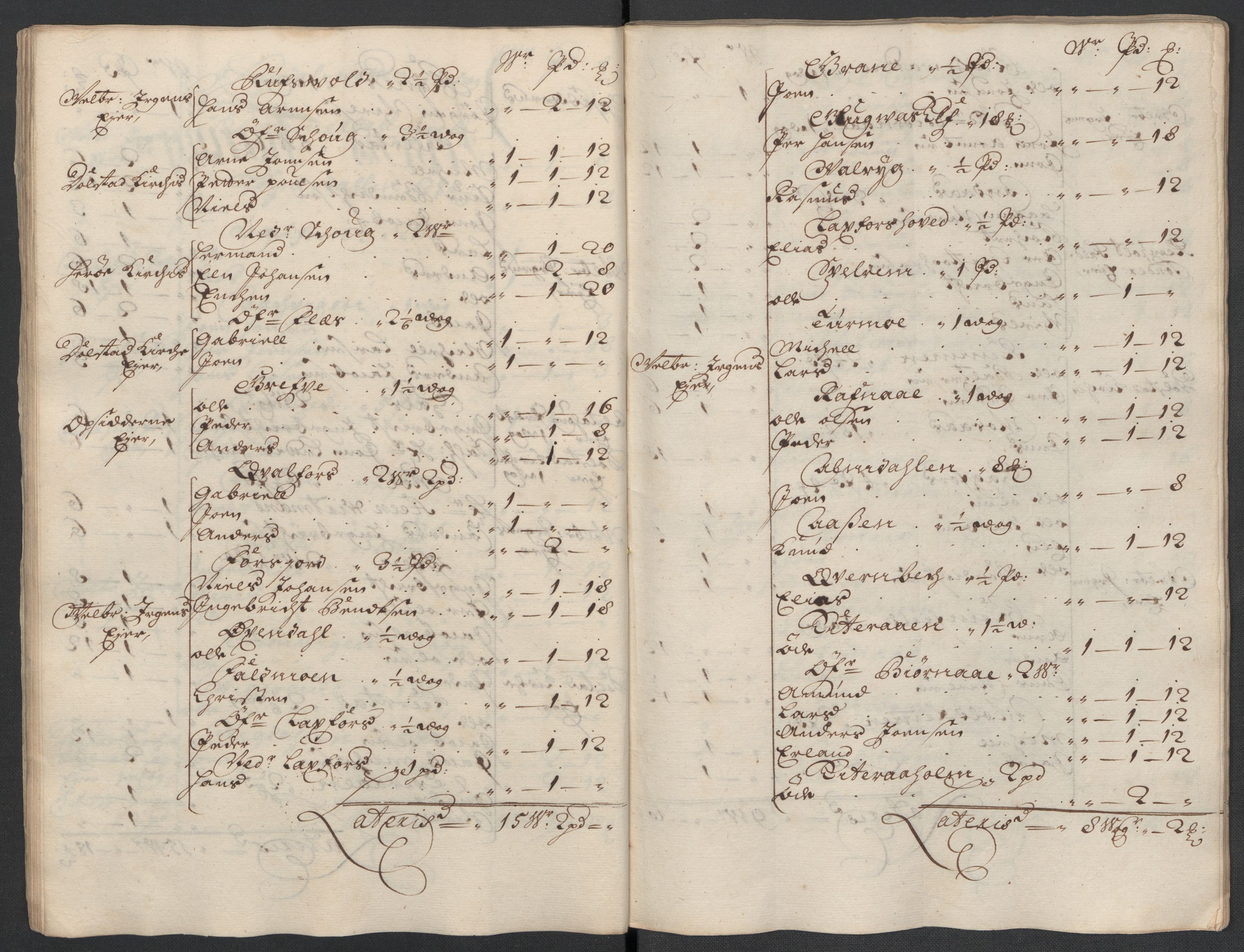 Rentekammeret inntil 1814, Reviderte regnskaper, Fogderegnskap, RA/EA-4092/R65/L4508: Fogderegnskap Helgeland, 1702-1705, s. 157