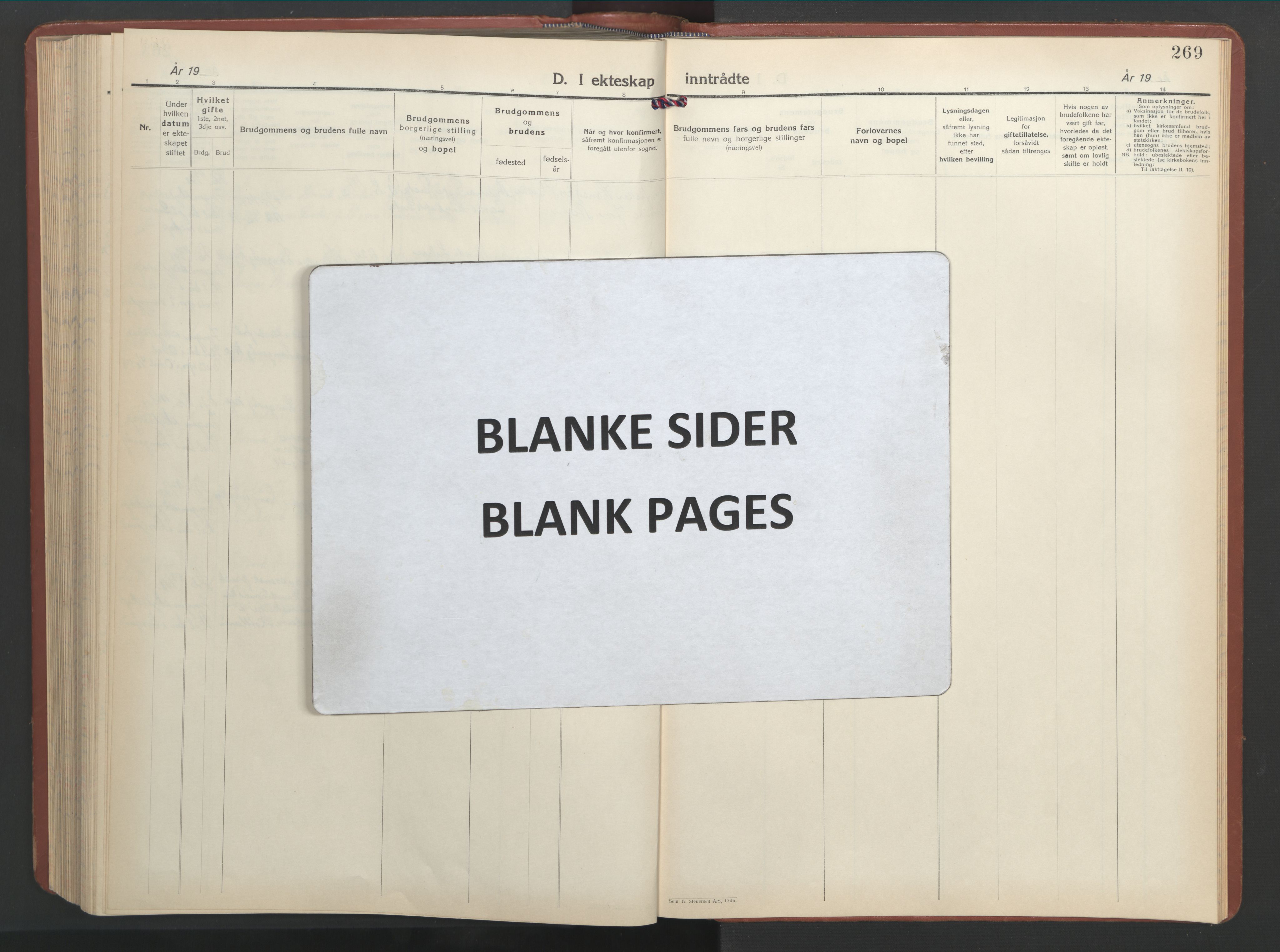 Ministerialprotokoller, klokkerbøker og fødselsregistre - Møre og Romsdal, AV/SAT-A-1454/528/L0437: Klokkerbok nr. 528C18, 1939-1948, s. 269