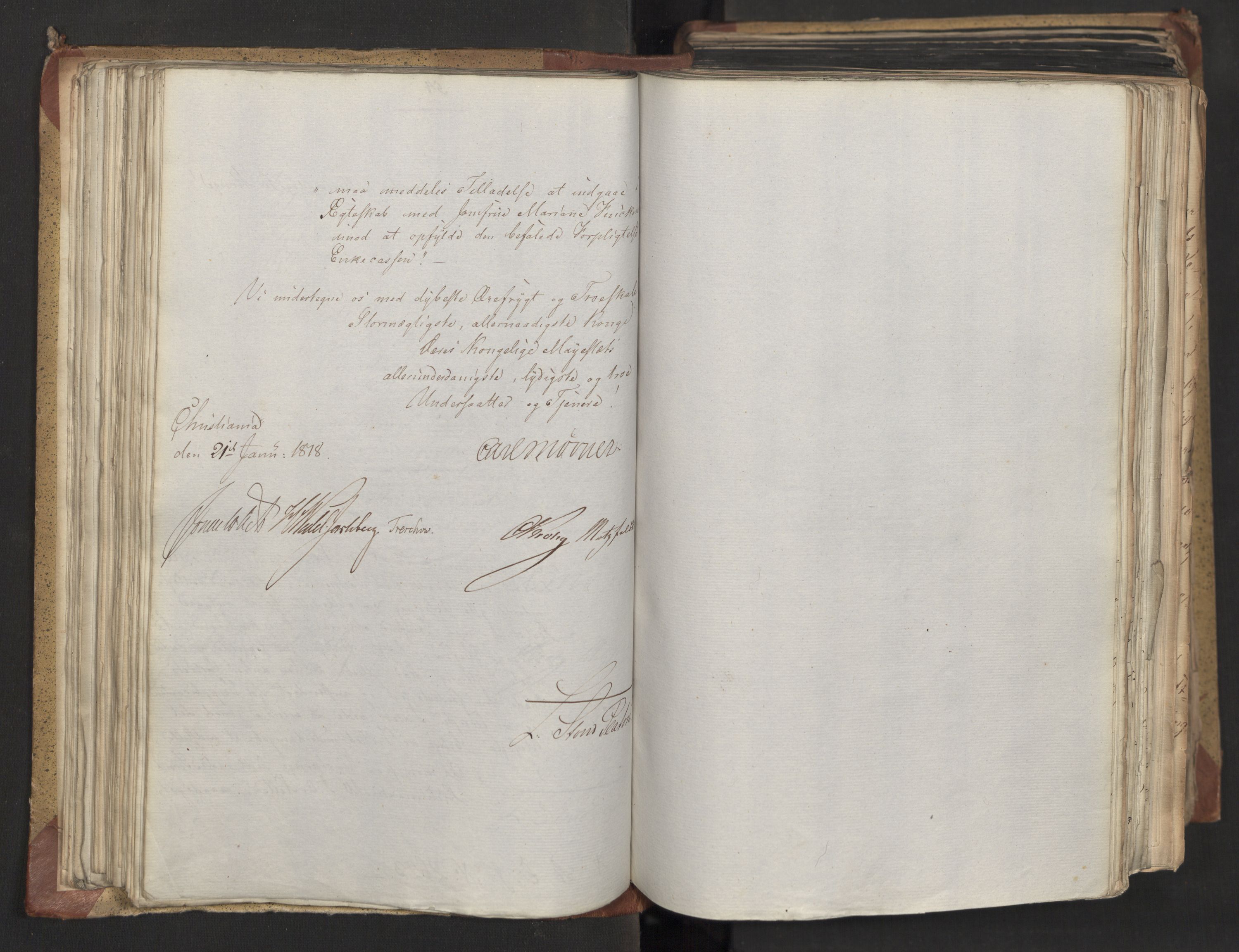 Statsrådsavdelingen i Stockholm, AV/RA-S-1003/D/Da/L0012: Regjeringsinnstillinger nr. 2587-2760, 1818, s. 153
