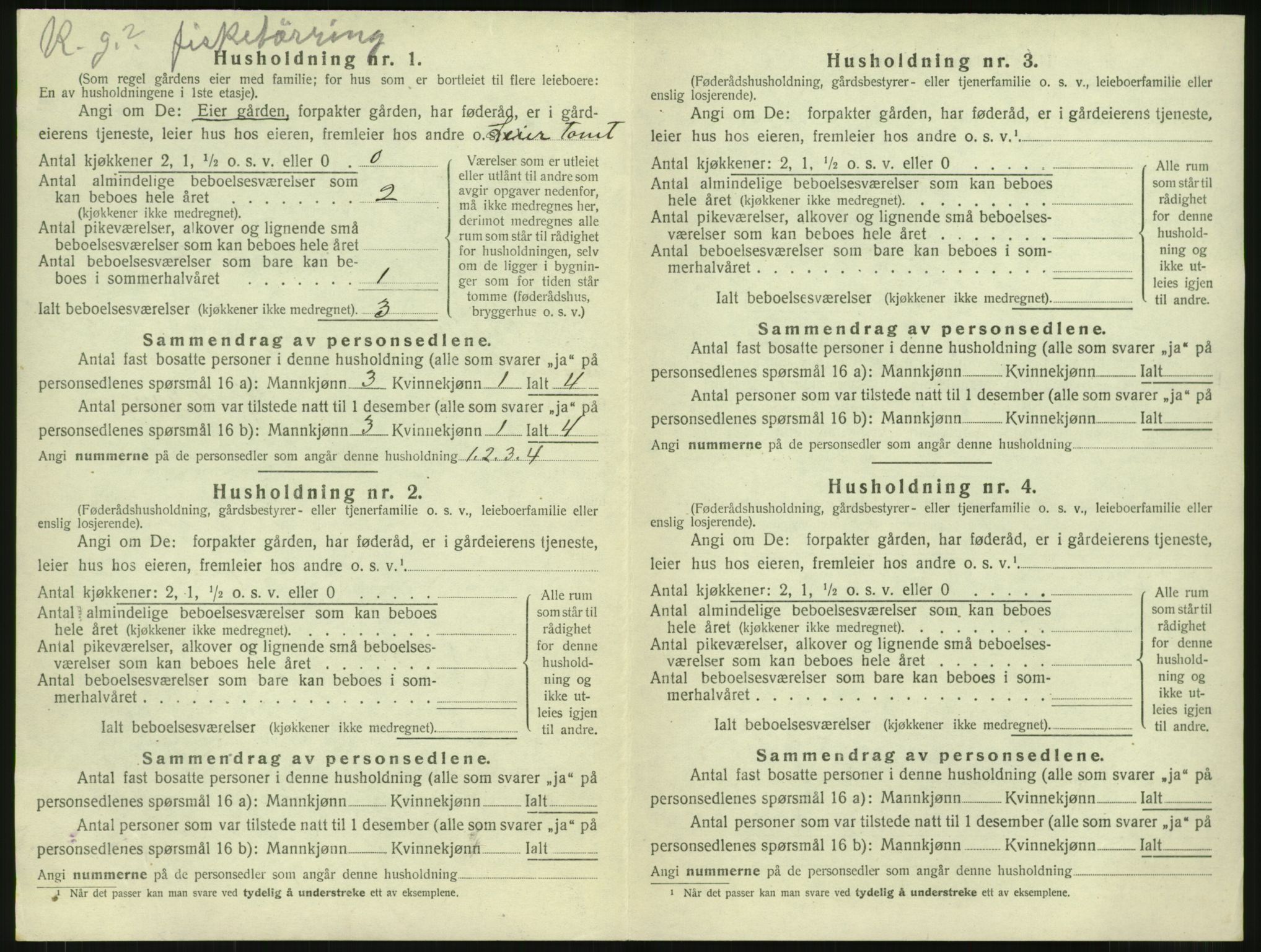 SAT, Folketelling 1920 for 1535 Vestnes herred, 1920, s. 950