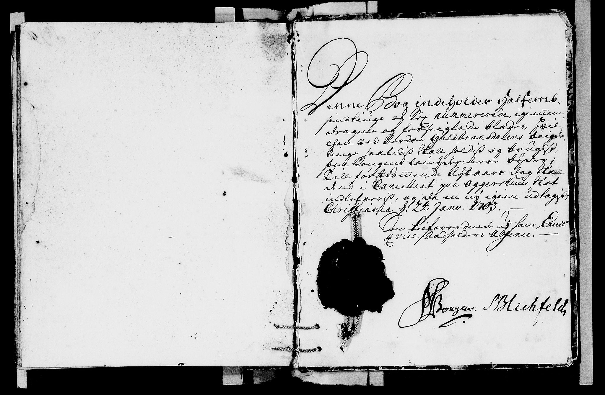 Sorenskriverier i Gudbrandsdalen, SAH/TING-036/G/Gb/Gba/L0031: Tingbok - Nord-Gudbrandsdal, 1703