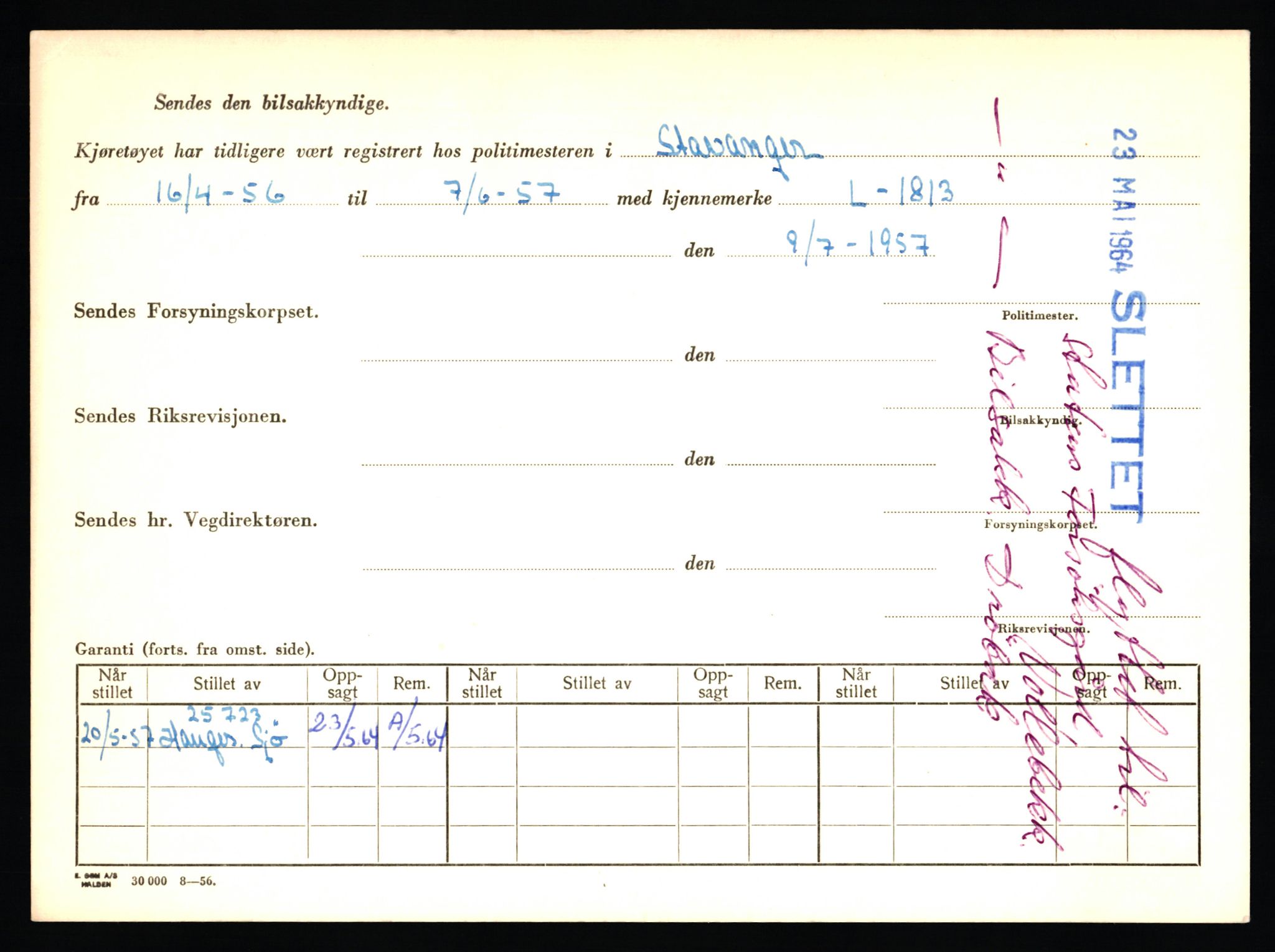 Stavanger trafikkstasjon, AV/SAST-A-101942/0/F/L0045: L-27000 - L-27799, 1930-1971, s. 1014
