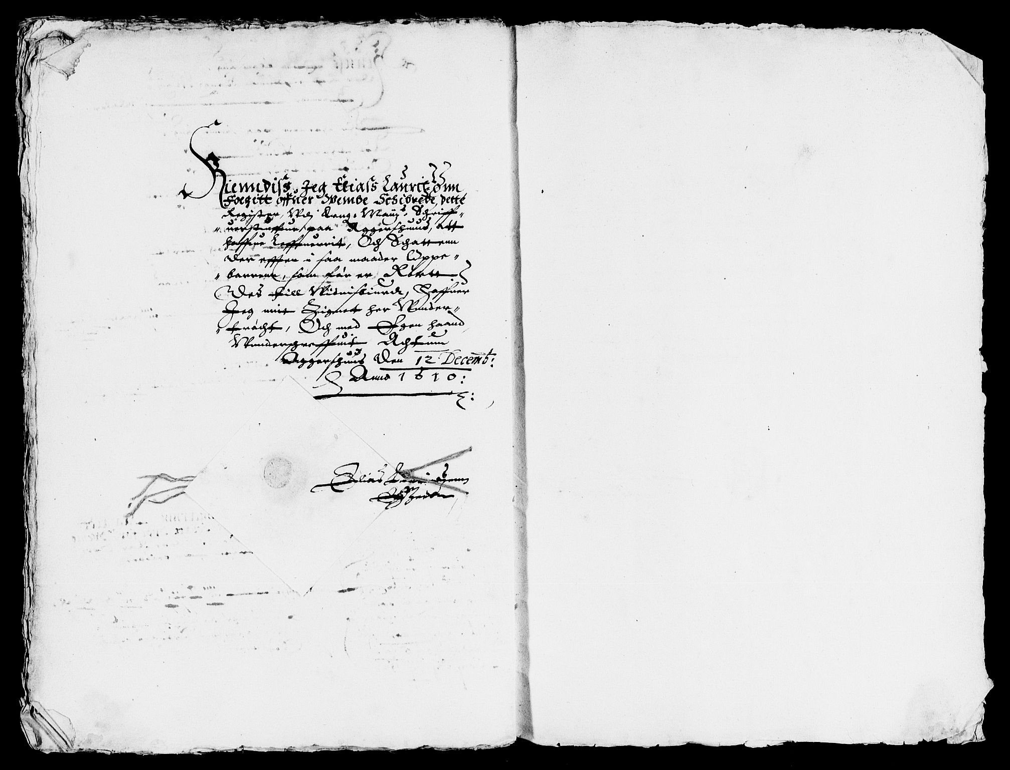 Rentekammeret inntil 1814, Reviderte regnskaper, Lensregnskaper, AV/RA-EA-5023/R/Rb/Rba/L0026: Akershus len, 1610-1612