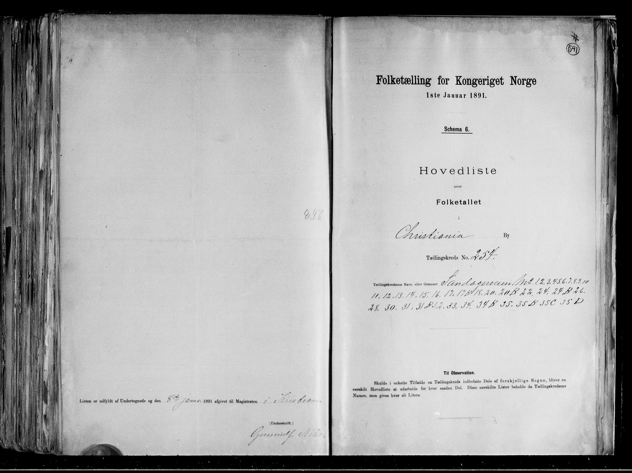 RA, Folketelling 1891 for 0301 Kristiania kjøpstad, 1891, s. 151053