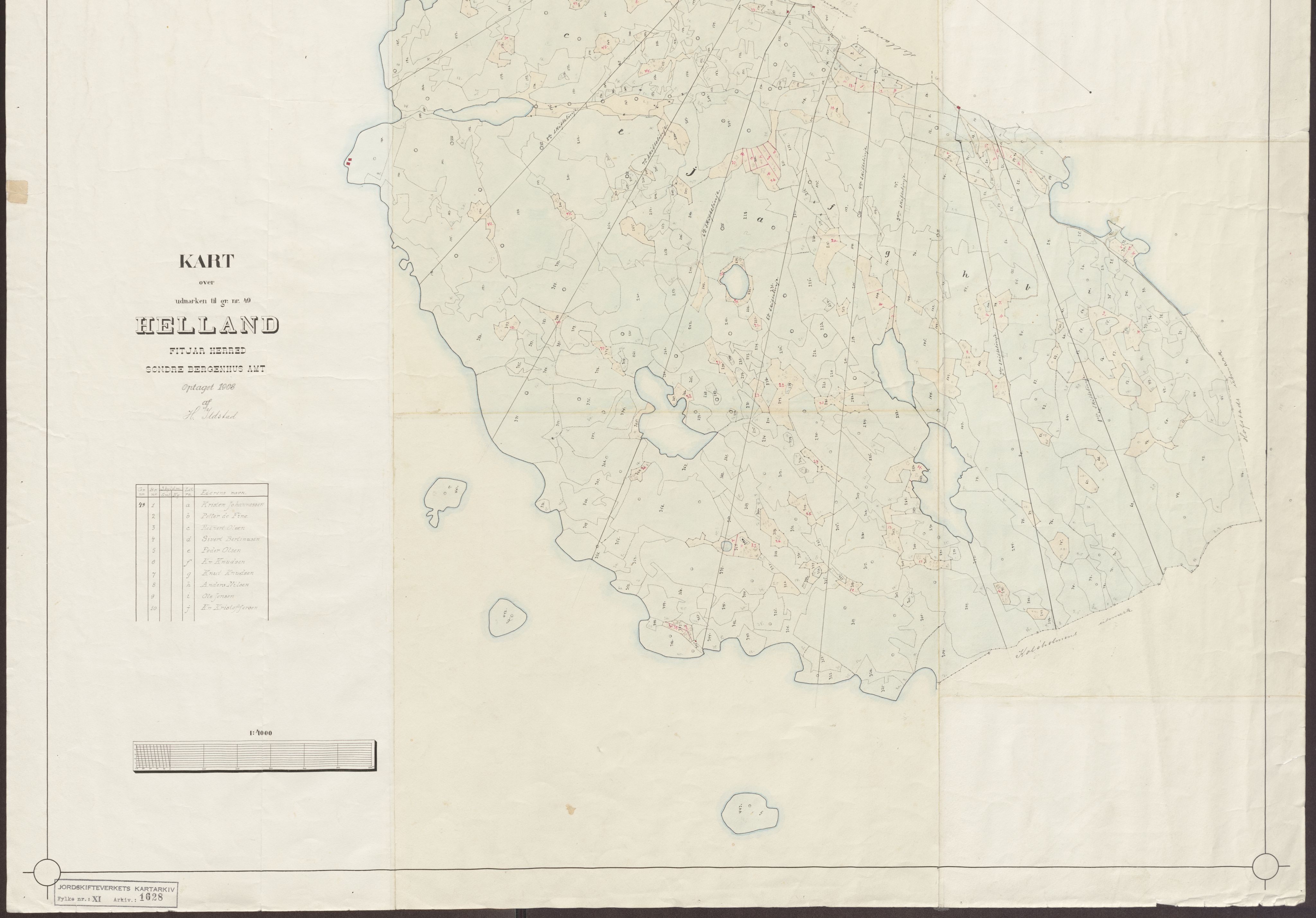 Jordskifteverkets kartarkiv, RA/S-3929/T, 1859-1988, s. 1790