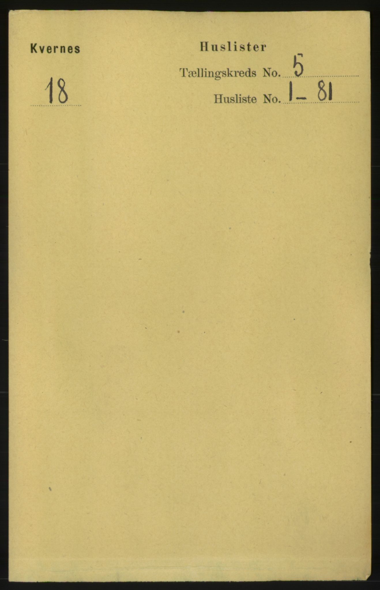 RA, Folketelling 1891 for 1553 Kvernes herred, 1891, s. 2250