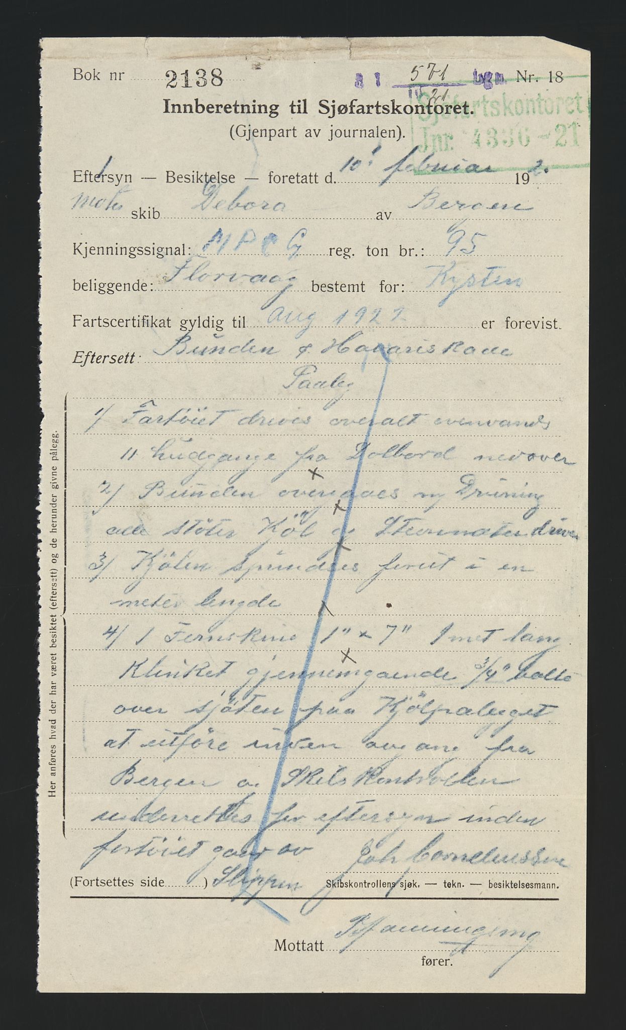 Sjøfartsdirektoratet med forløpere, skipsmapper slettede skip, AV/RA-S-4998/F/Fa/L0235: --, 1847-1930, s. 125