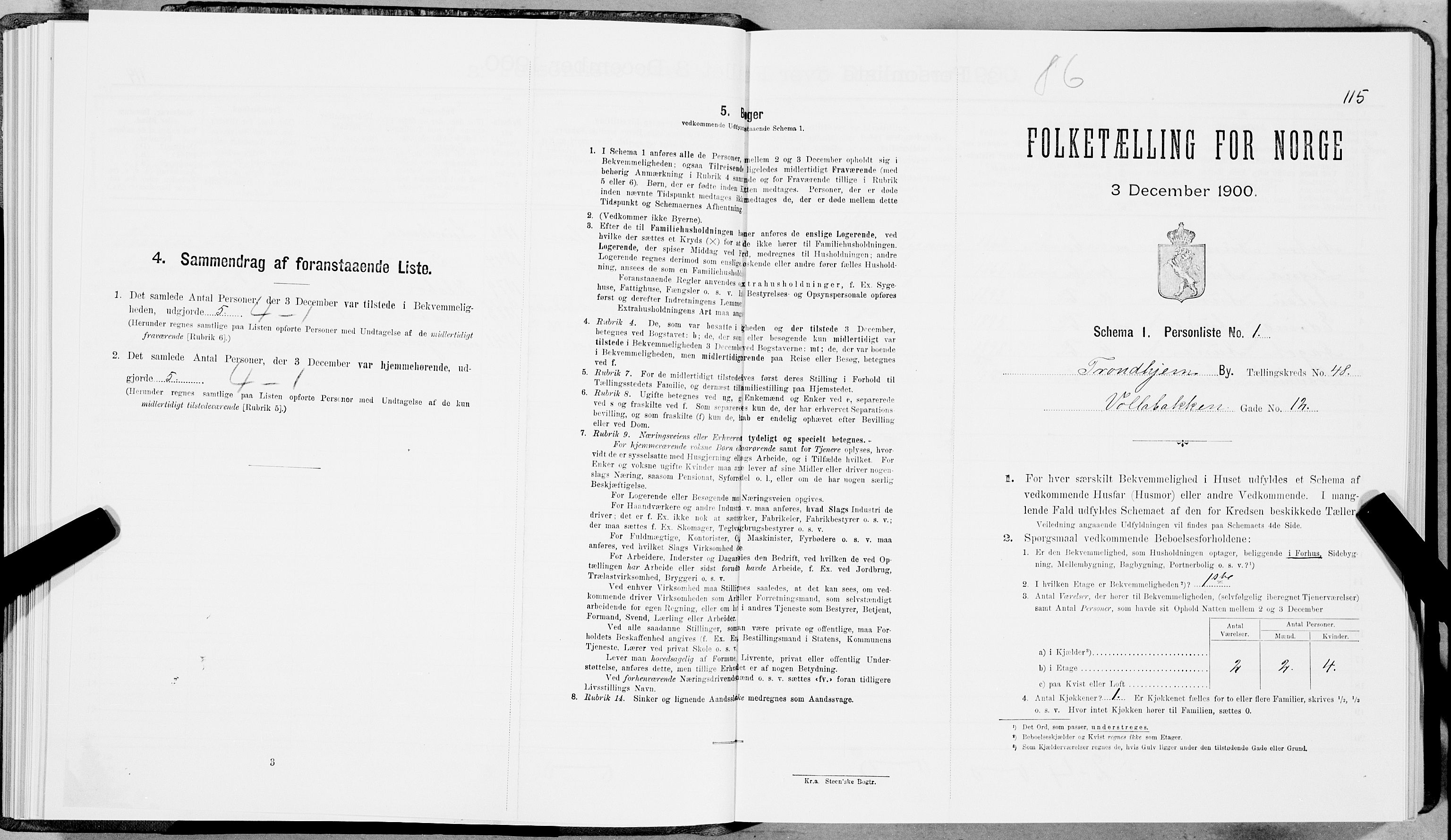 SAT, Folketelling 1900 for 1601 Trondheim kjøpstad, 1900, s. 7956