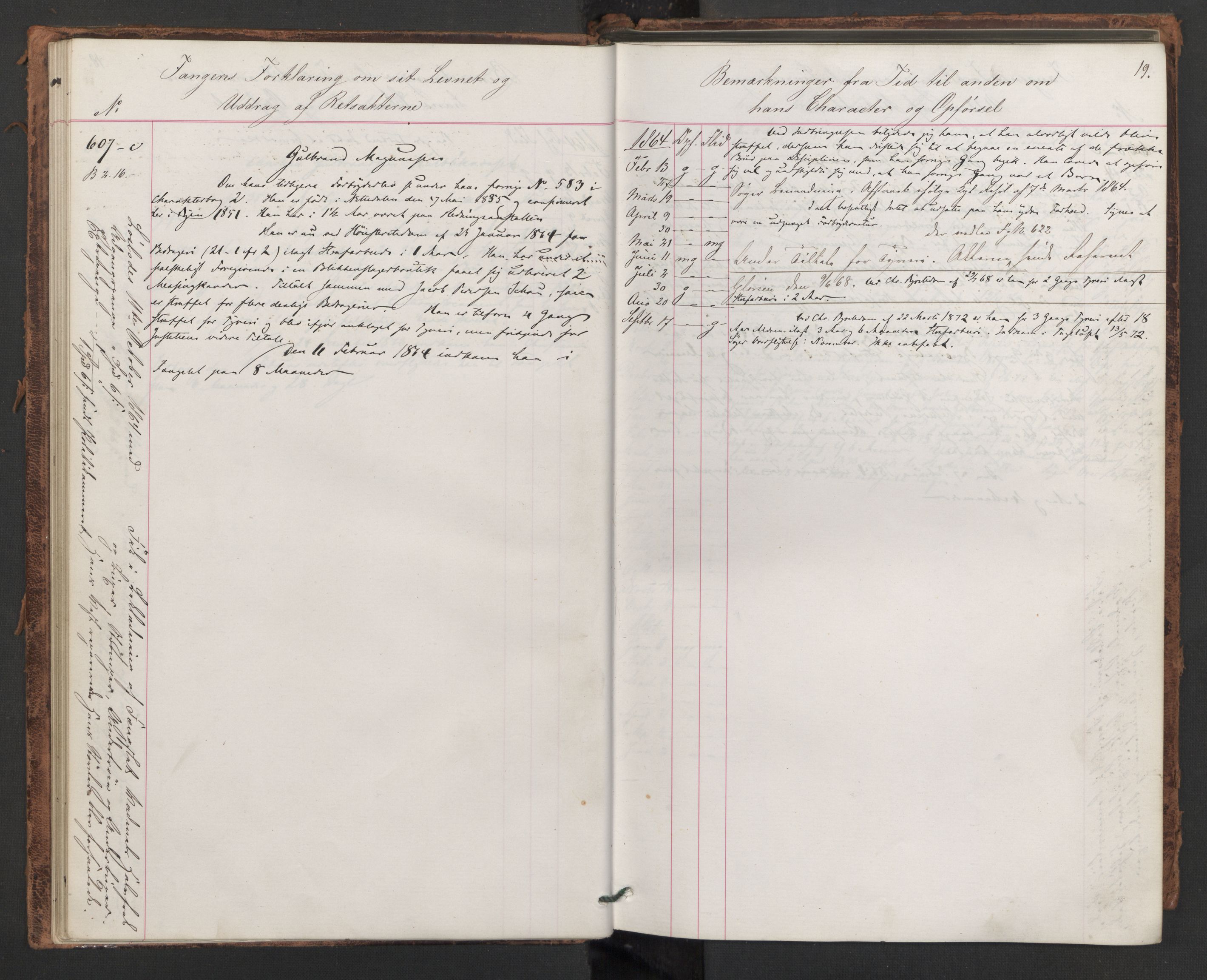 Botsfengslet, AV/RA-S-1539/D/Db/Dbb/L0009: 586c - 916c, 1863-1865, s. 19
