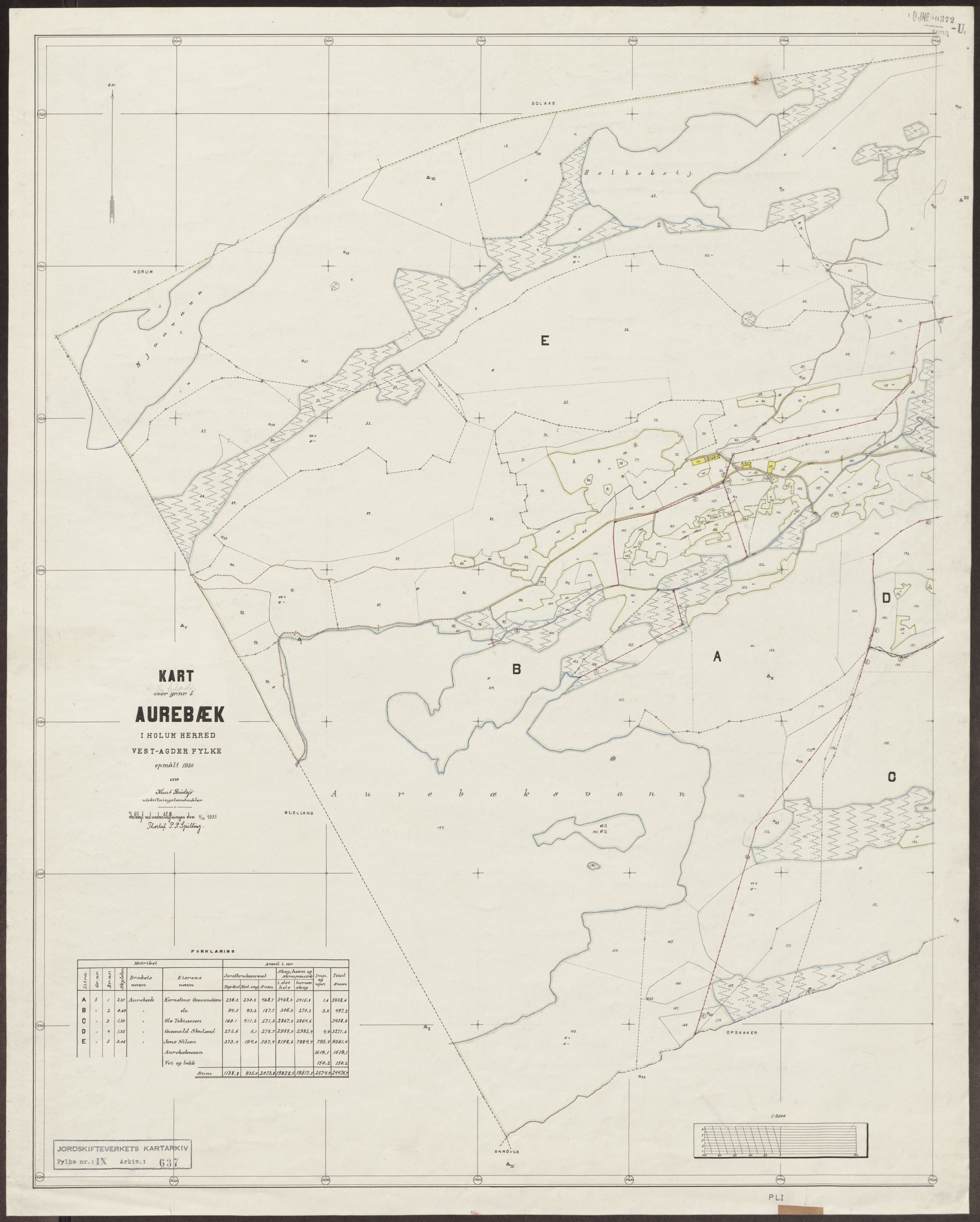 Jordskifteverkets kartarkiv, AV/RA-S-3929/T, 1859-1988, s. 774