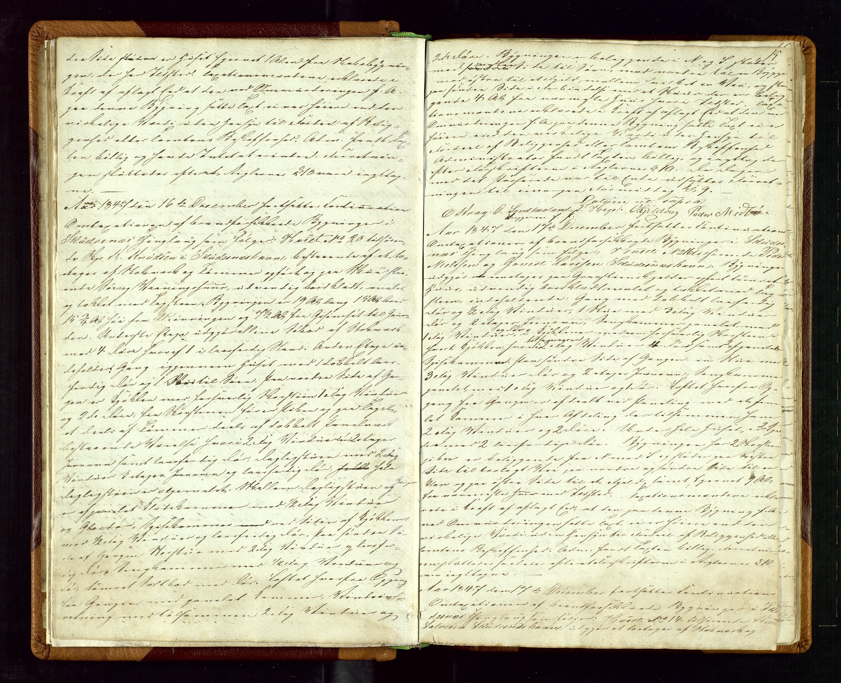 Skudenes lensmannskontor, AV/SAST-A-100444/Goa/L0001: Branntakstprotokoll, 1846-1879, s. 14b-15a