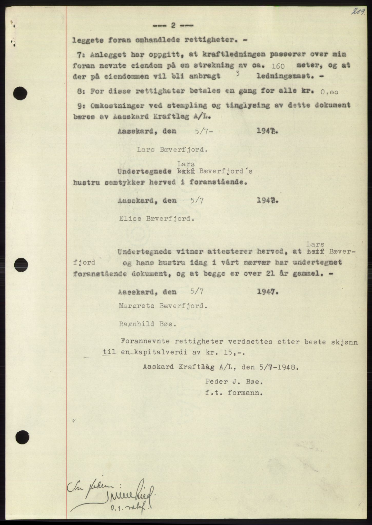 Nordmøre sorenskriveri, AV/SAT-A-4132/1/2/2Ca: Pantebok nr. B101, 1949-1949, Dagboknr: 1156/1949