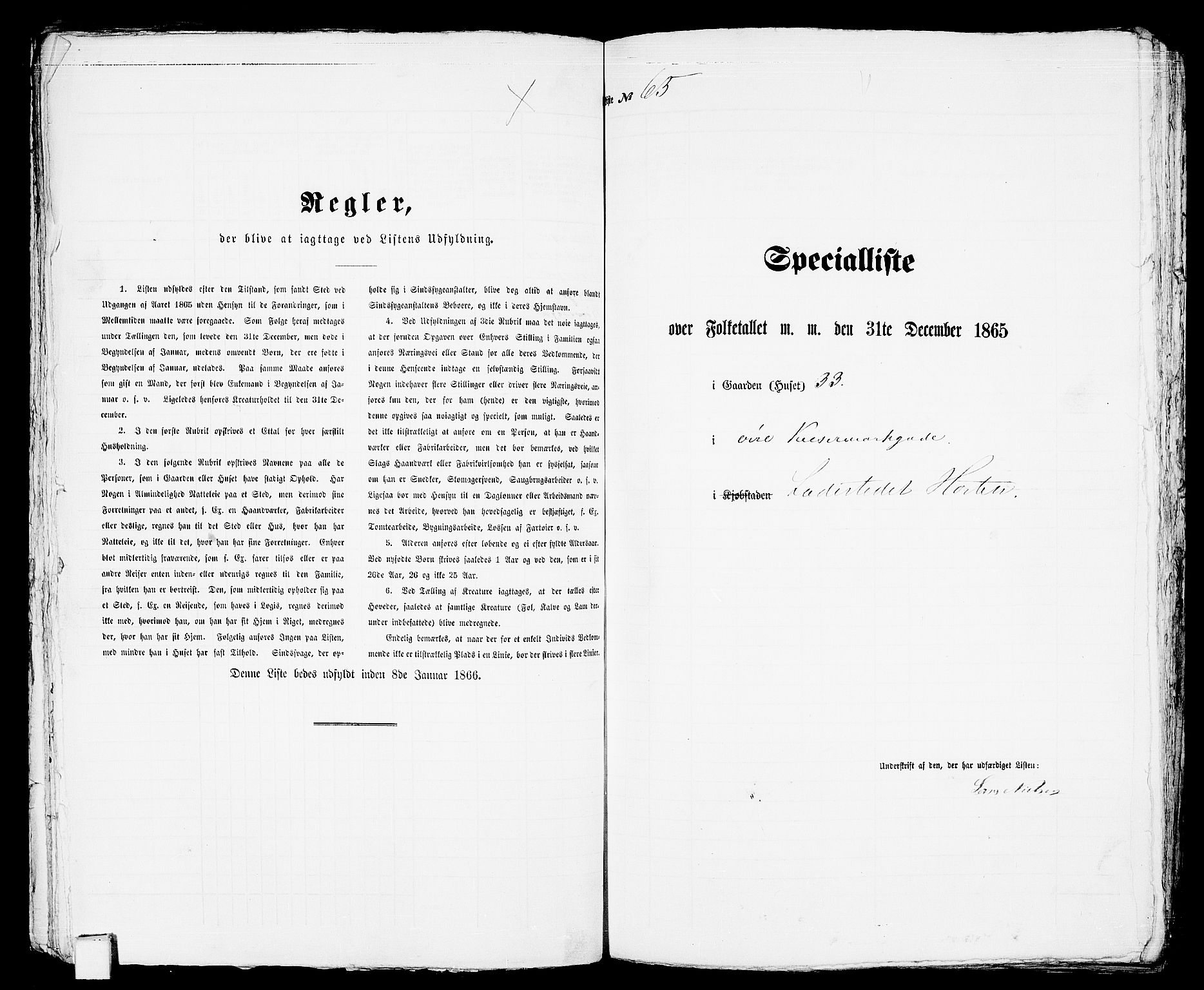RA, Folketelling 1865 for 0703 Horten ladested, 1865, s. 160