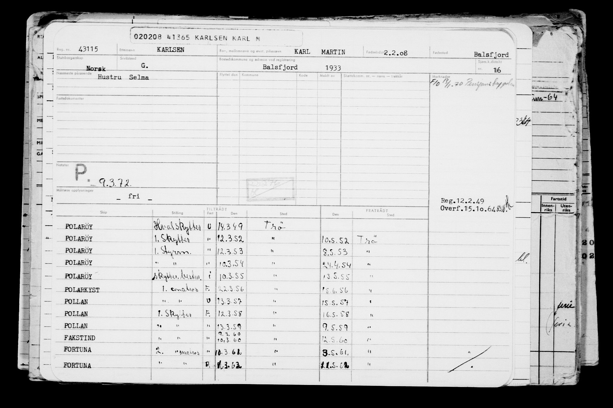 Direktoratet for sjømenn, AV/RA-S-3545/G/Gb/L0075: Hovedkort, 1908, s. 424