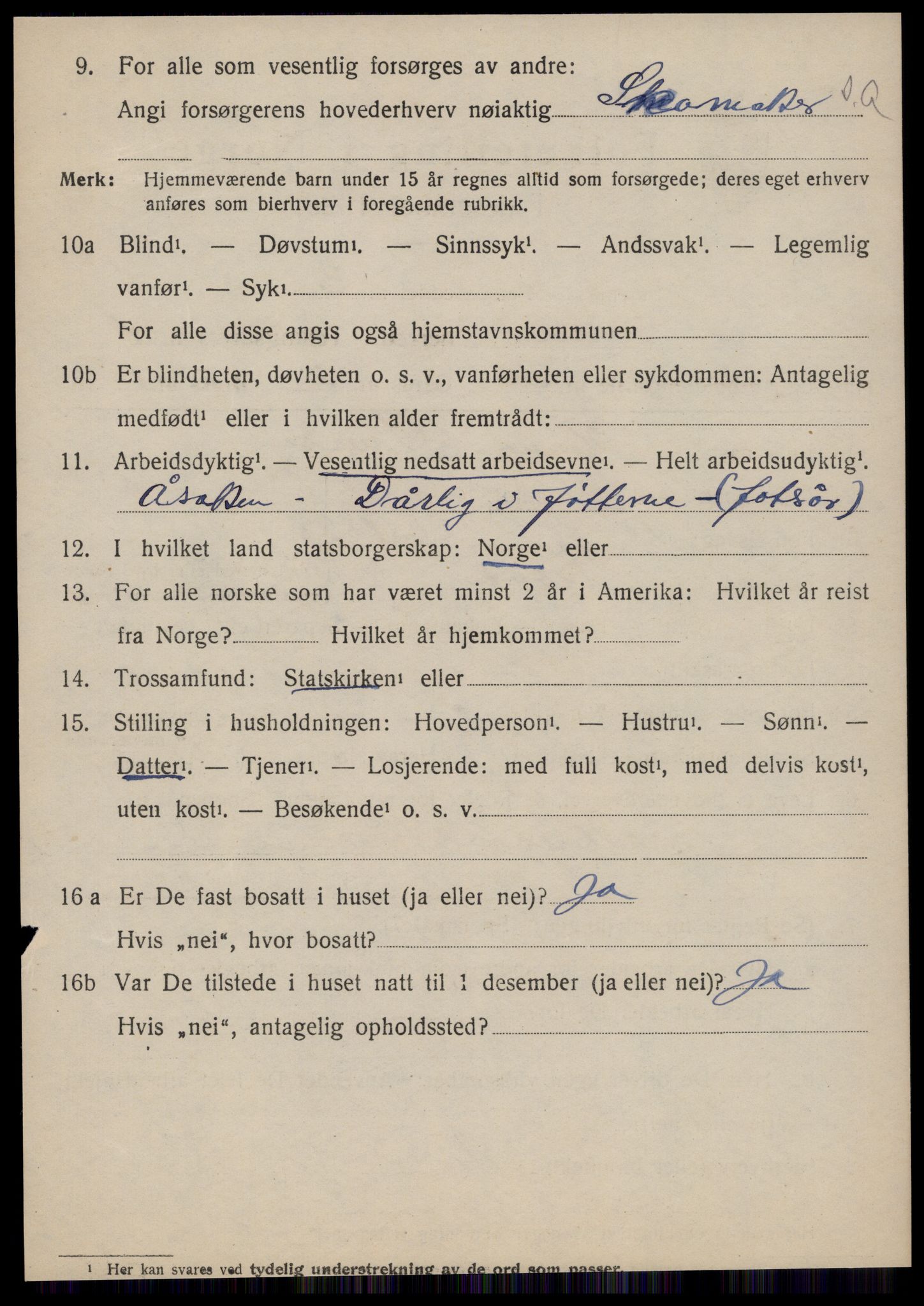 SAT, Folketelling 1920 for 1548 Fræna herred, 1920, s. 1522
