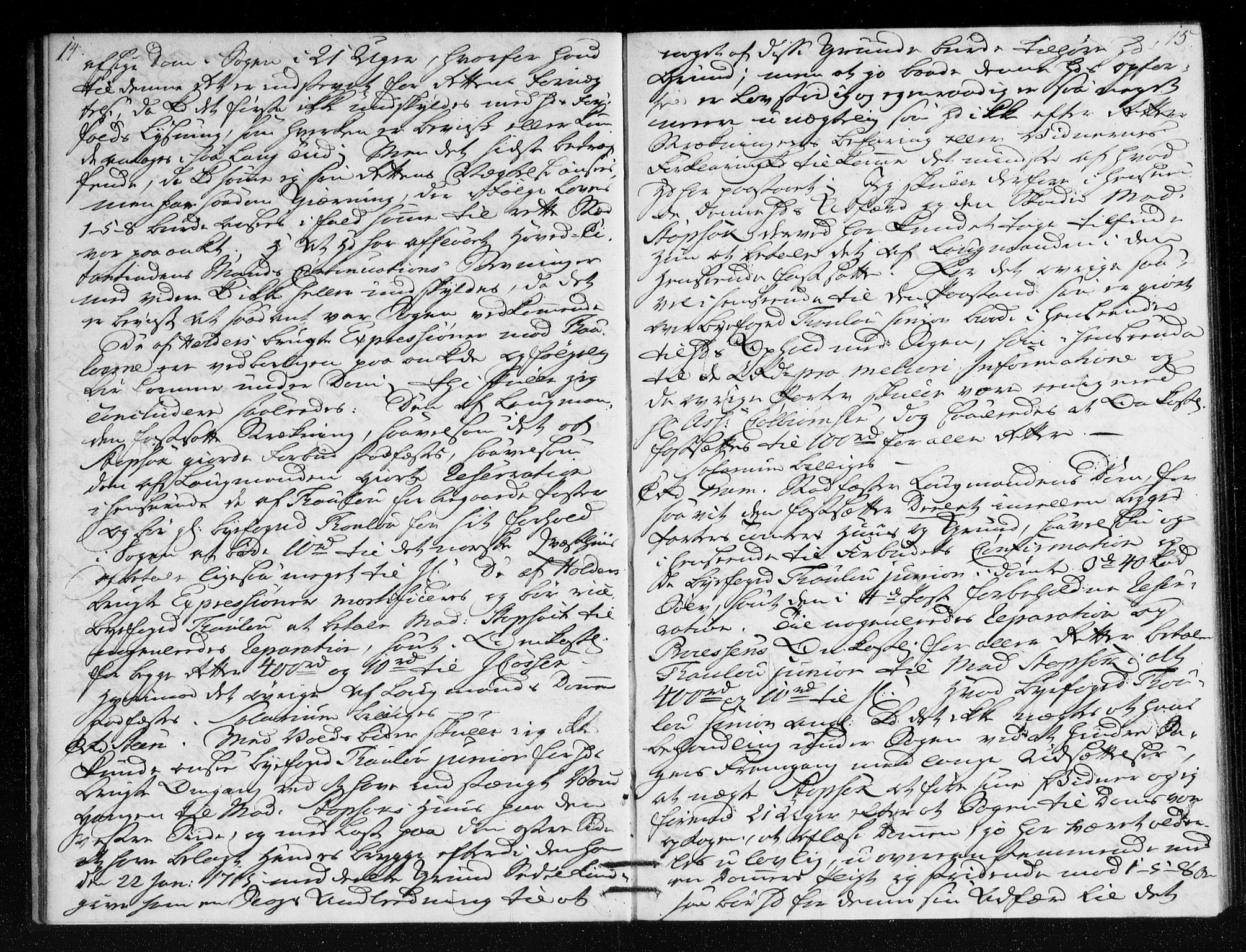 Overhoffretten 1667-1797, AV/RA-EA-2884/Ac/L0209: Voteringsprotokoll, 1770, s. 14-15