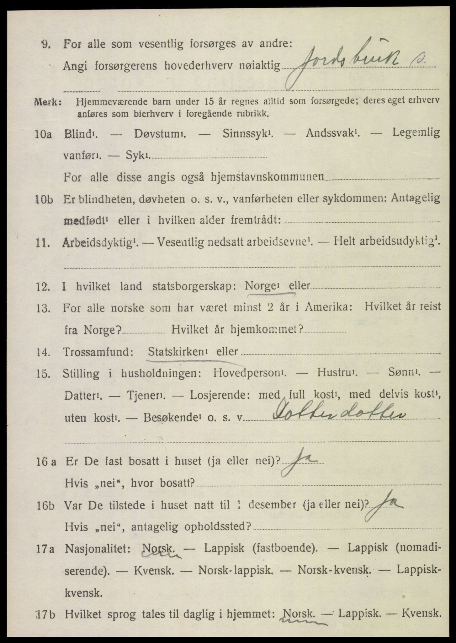 SAT, Folketelling 1920 for 1731 Sparbu herred, 1920, s. 4798