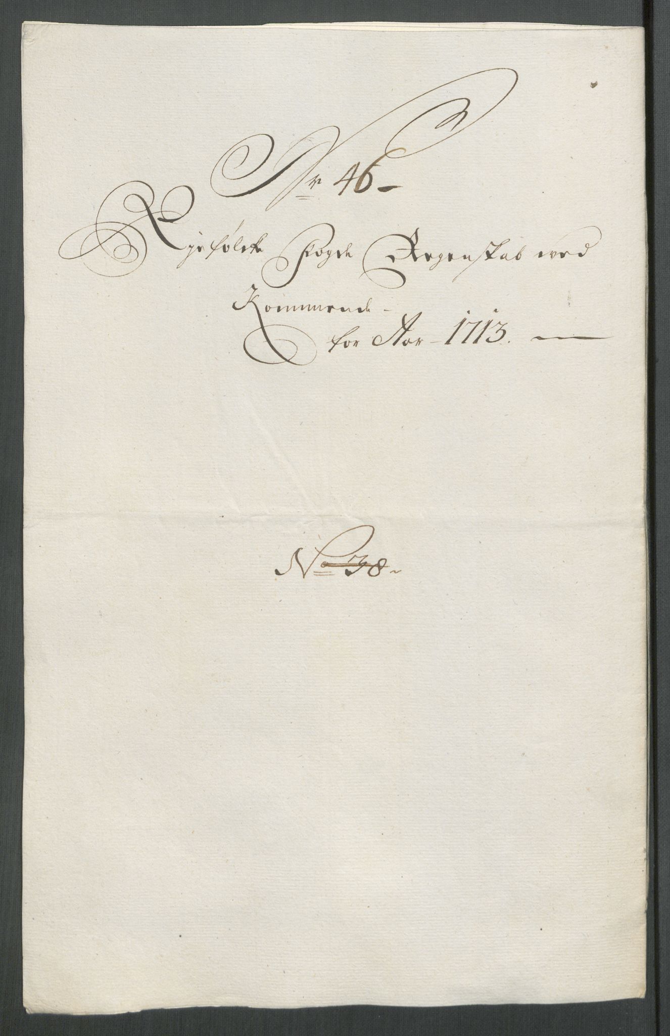 Rentekammeret inntil 1814, Reviderte regnskaper, Fogderegnskap, RA/EA-4092/R47/L2866: Fogderegnskap Ryfylke, 1713, s. 294