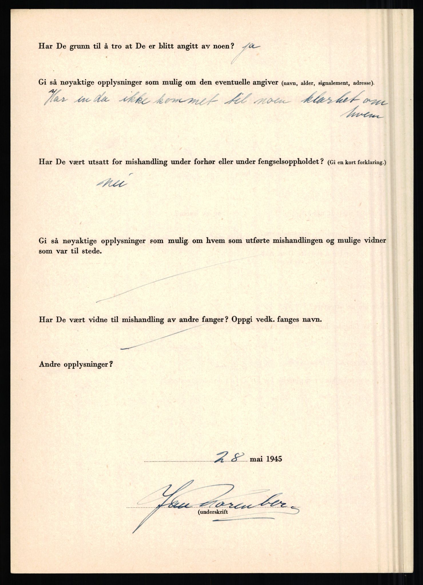 Rikspolitisjefen, AV/RA-S-1560/L/L0012: Mogensen, Øivind - Noraas, Lars, 1940-1945, s. 1093