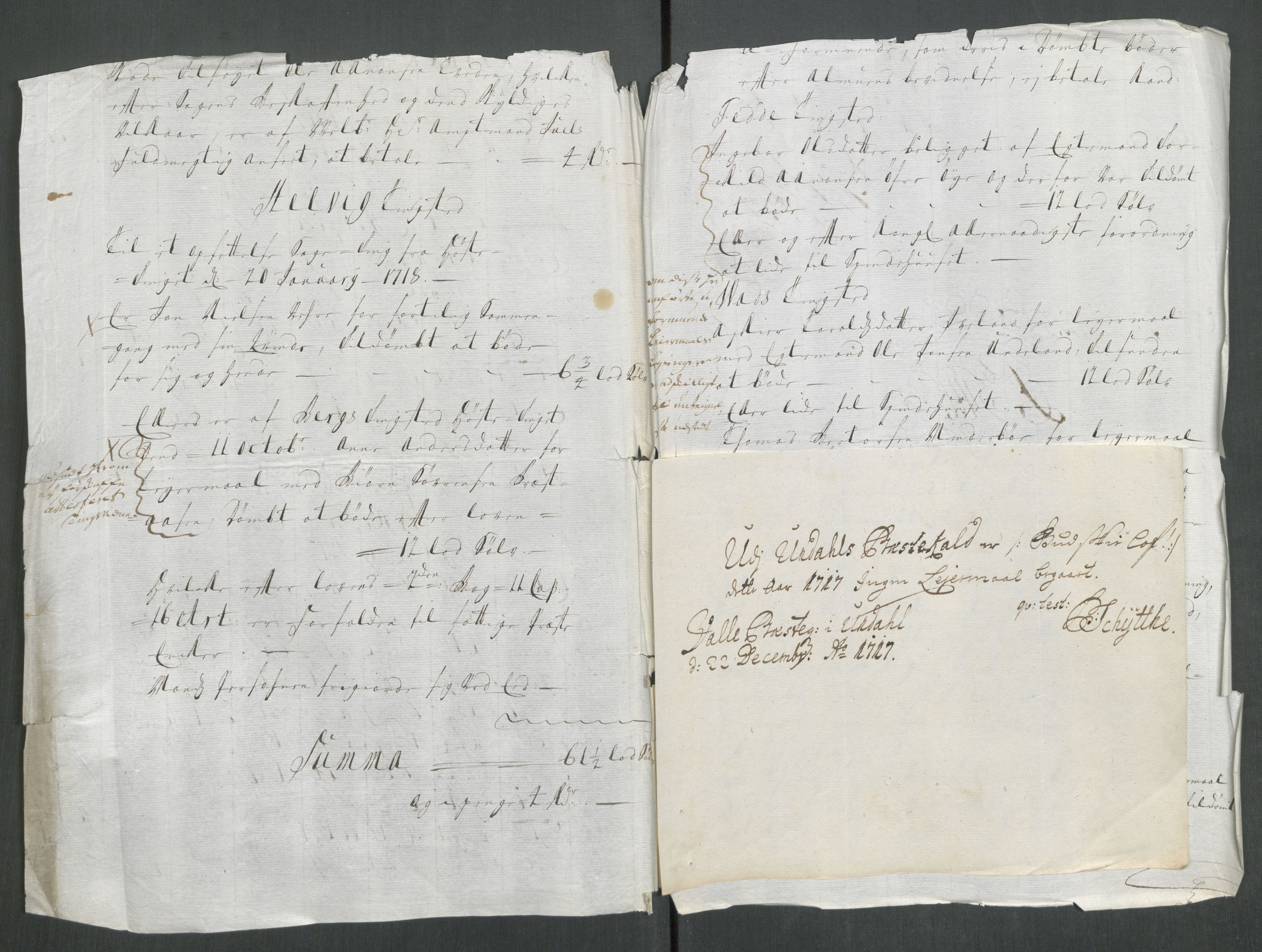 Rentekammeret inntil 1814, Reviderte regnskaper, Fogderegnskap, AV/RA-EA-4092/R43/L2561: Fogderegnskap Lista og Mandal, 1717, s. 175