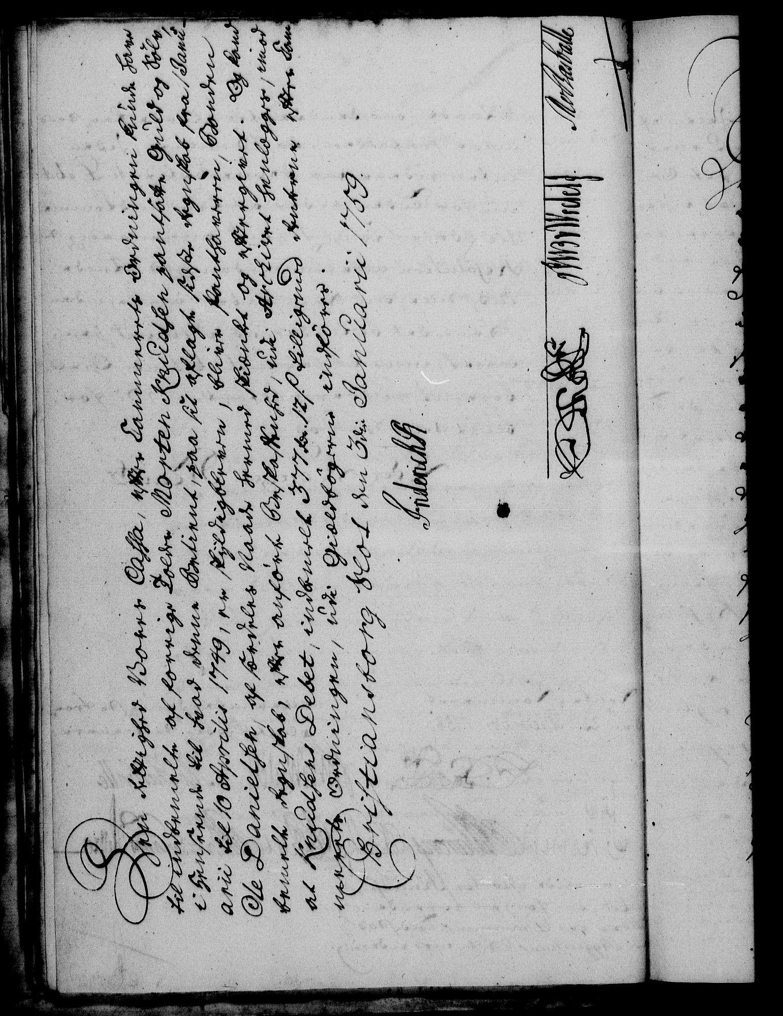 Rentekammeret, Kammerkanselliet, AV/RA-EA-3111/G/Gf/Gfa/L0041: Norsk relasjons- og resolusjonsprotokoll (merket RK 52.41), 1759, s. 40