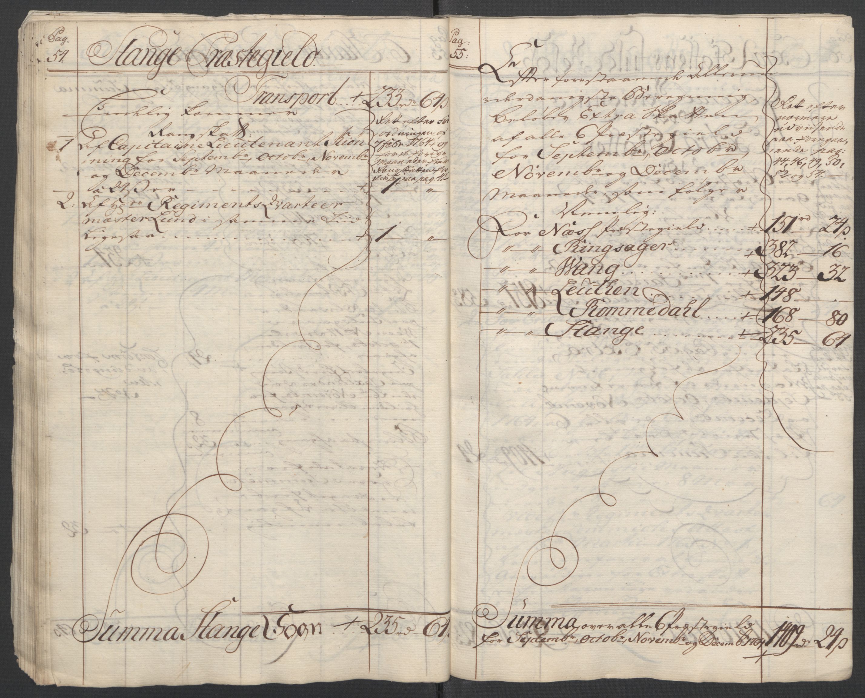 Rentekammeret inntil 1814, Reviderte regnskaper, Fogderegnskap, AV/RA-EA-4092/R16/L1147: Ekstraskatten Hedmark, 1763-1764, s. 125