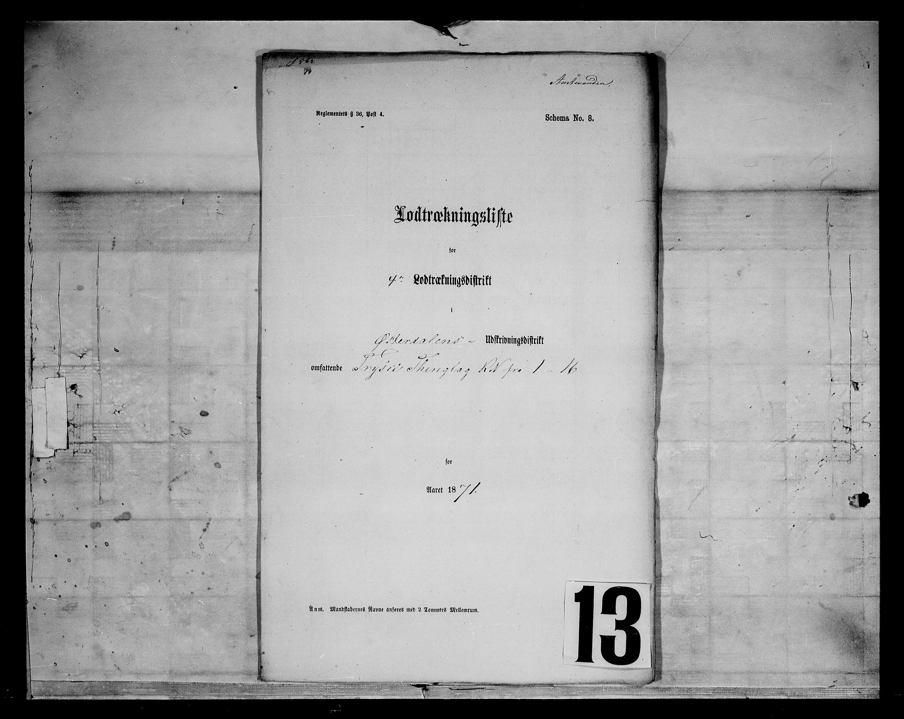 Prøvepublisering, RA/-, s. 19812