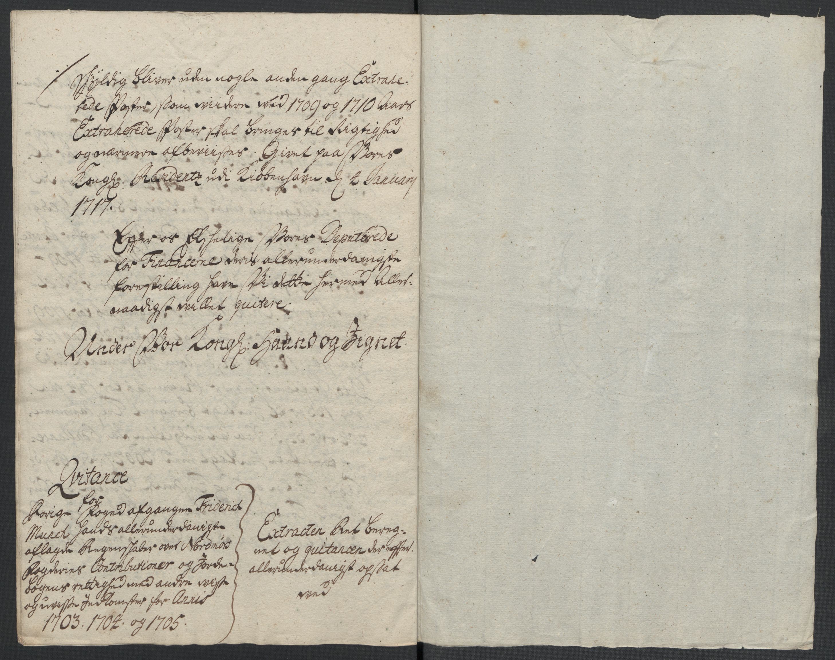 Rentekammeret inntil 1814, Reviderte regnskaper, Fogderegnskap, AV/RA-EA-4092/R56/L3741: Fogderegnskap Nordmøre, 1705, s. 162