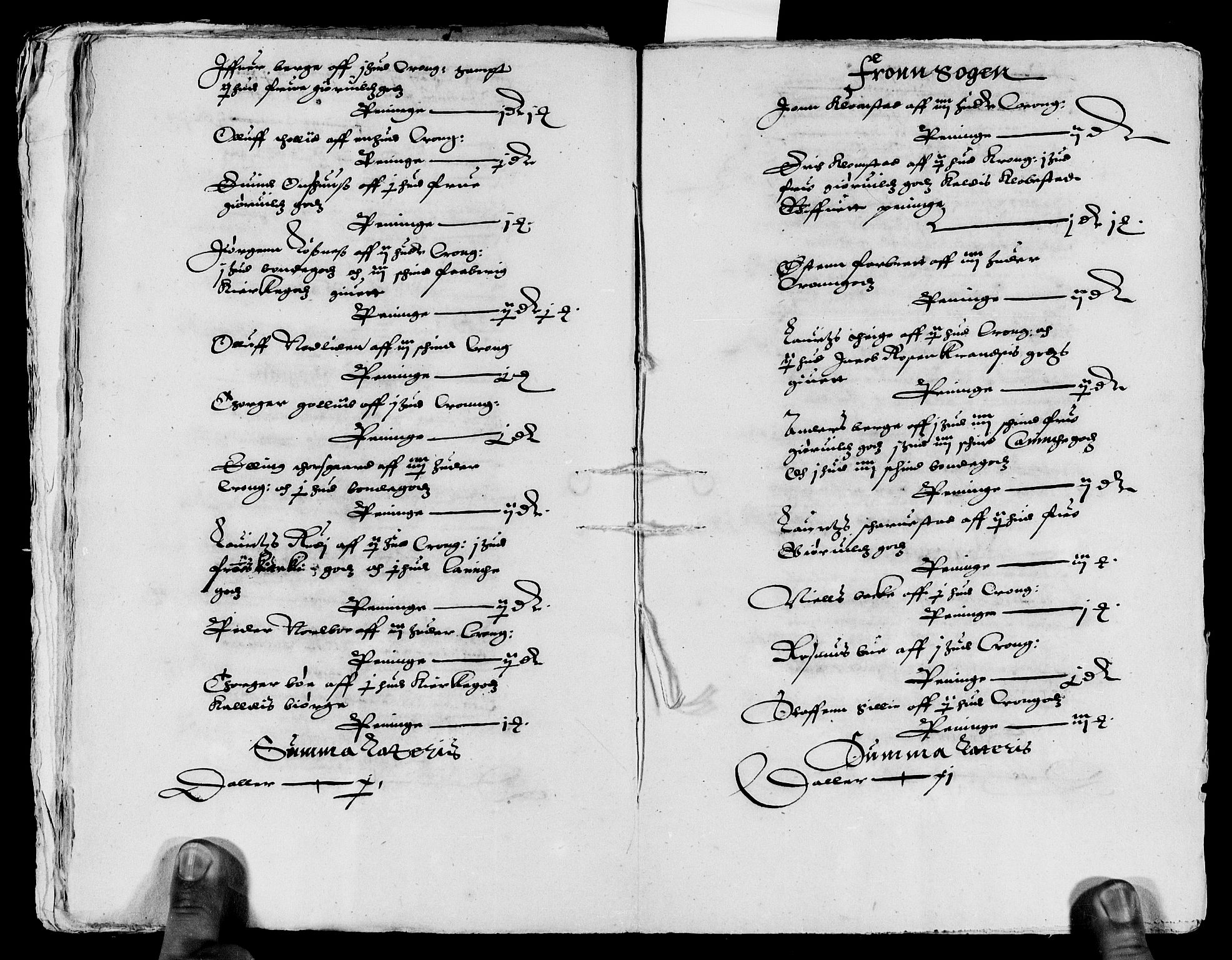 Rentekammeret inntil 1814, Reviderte regnskaper, Lensregnskaper, AV/RA-EA-5023/R/Rb/Rba/L0036: Akershus len, 1614-1615