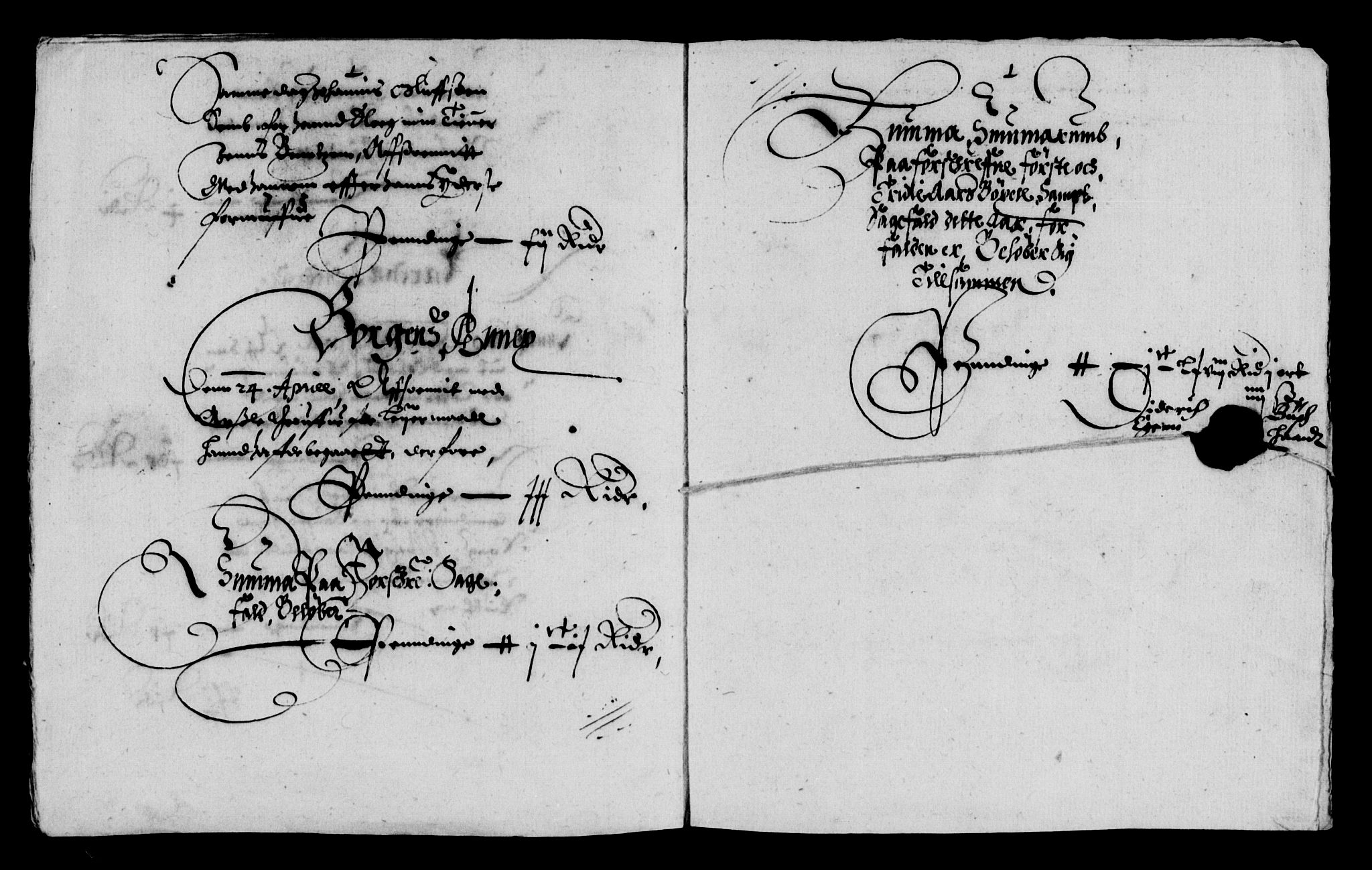 Rentekammeret inntil 1814, Reviderte regnskaper, Lensregnskaper, AV/RA-EA-5023/R/Rb/Rbt/L0084: Bergenhus len, 1638-1640