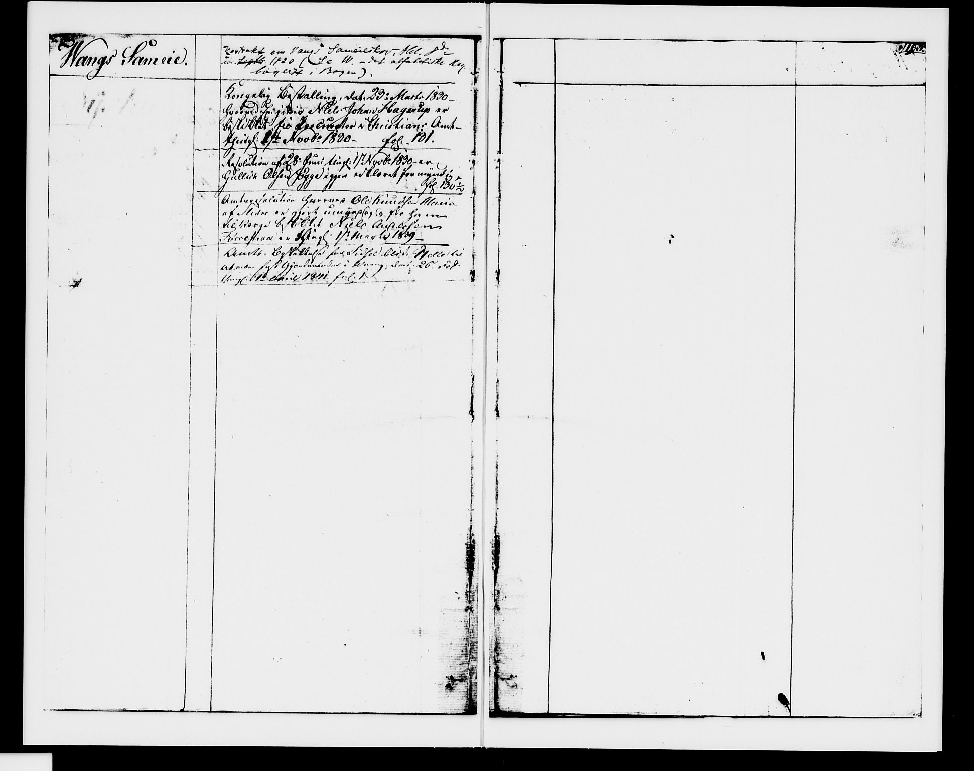 Valdres sorenskriveri, SAH/TING-016/H/Ha/Hab/L0003: Panteregister nr. 2.3, 1827-1841, s. 103