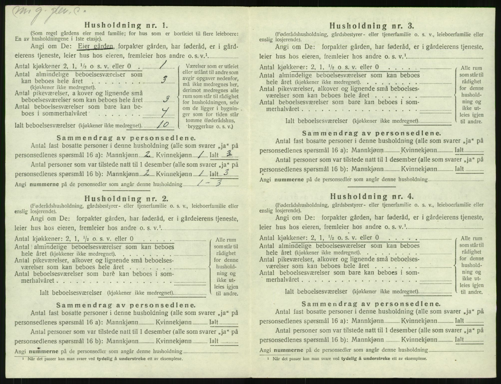 SAT, Folketelling 1920 for 1551 Eide herred, 1920, s. 579