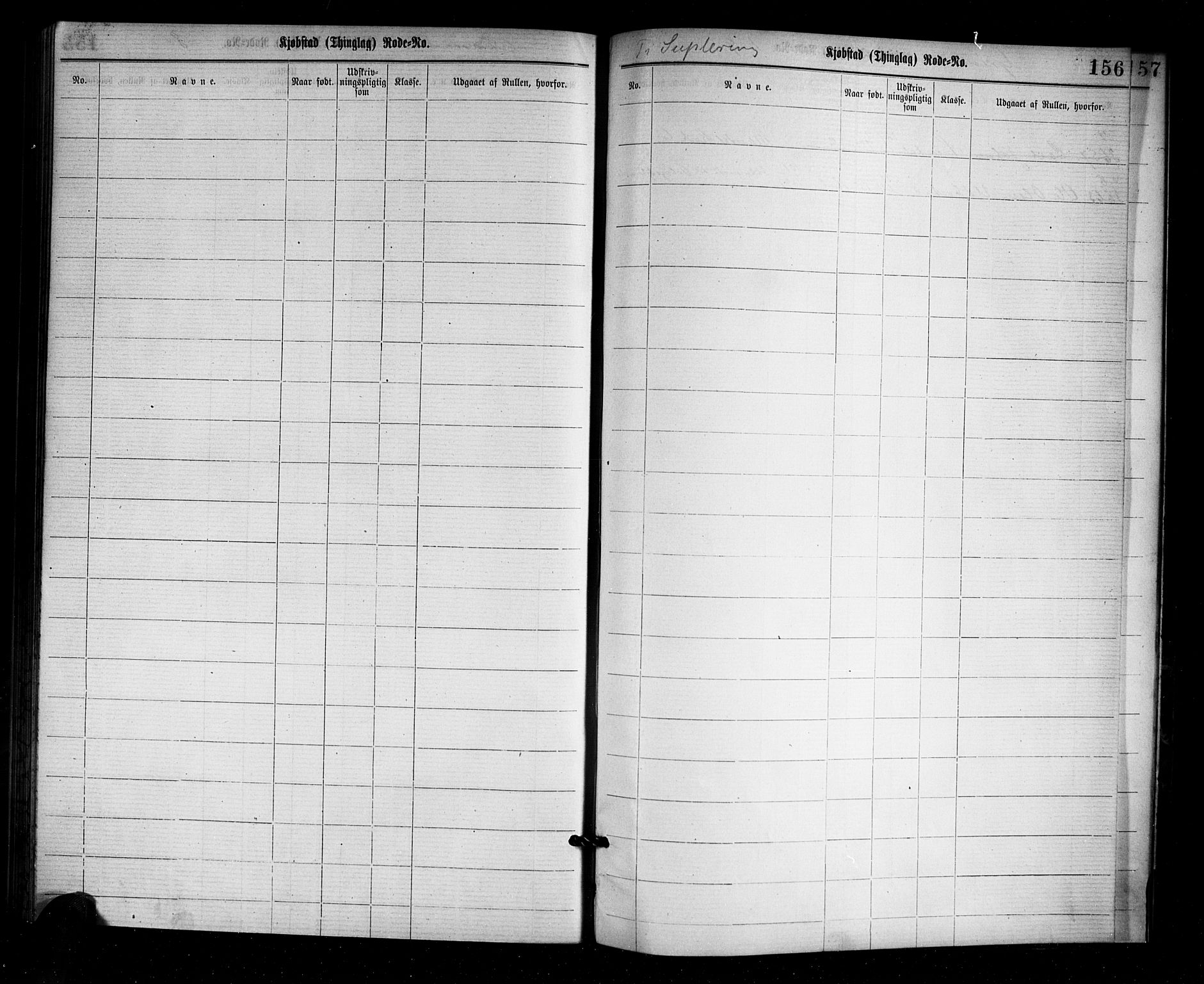 Mandal mønstringskrets, SAK/2031-0016/F/Ff/L0001: Utskrivningsregisterrulle, nr som i hovedrulle, med register, L-15, 1860-1900, s. 161