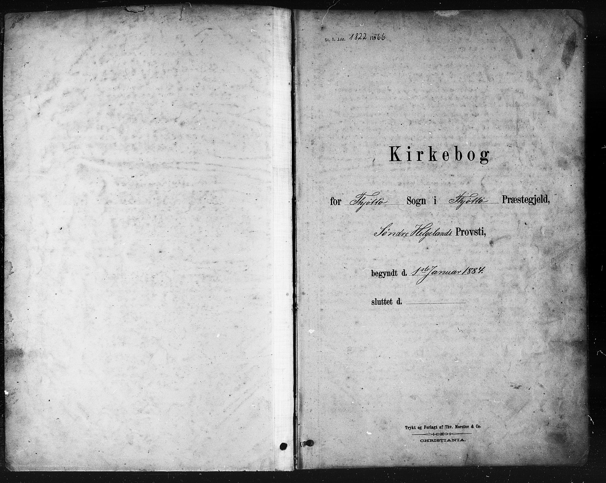 Ministerialprotokoller, klokkerbøker og fødselsregistre - Nordland, SAT/A-1459/817/L0268: Klokkerbok nr. 817C03, 1884-1920