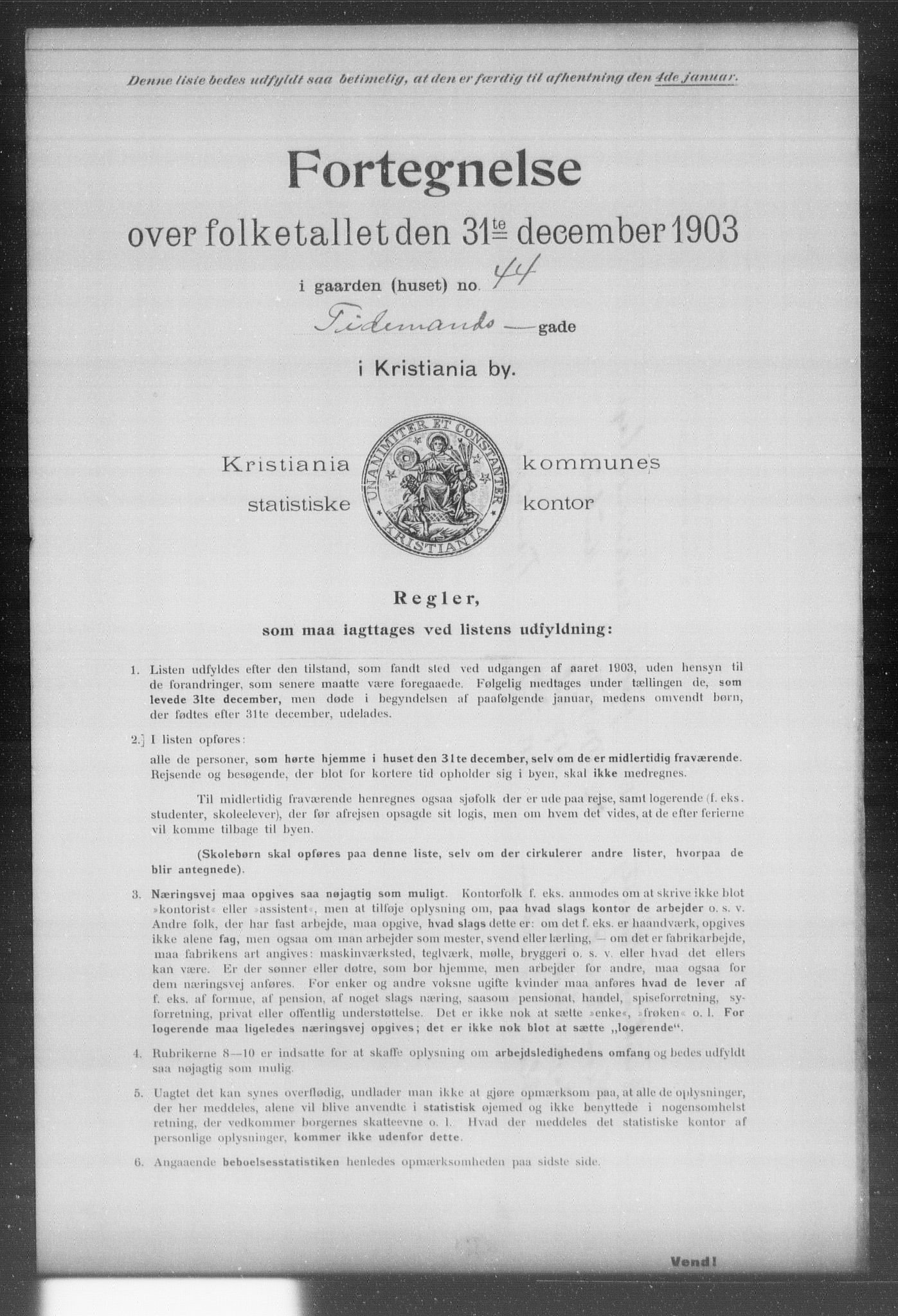 OBA, Kommunal folketelling 31.12.1903 for Kristiania kjøpstad, 1903, s. 21539