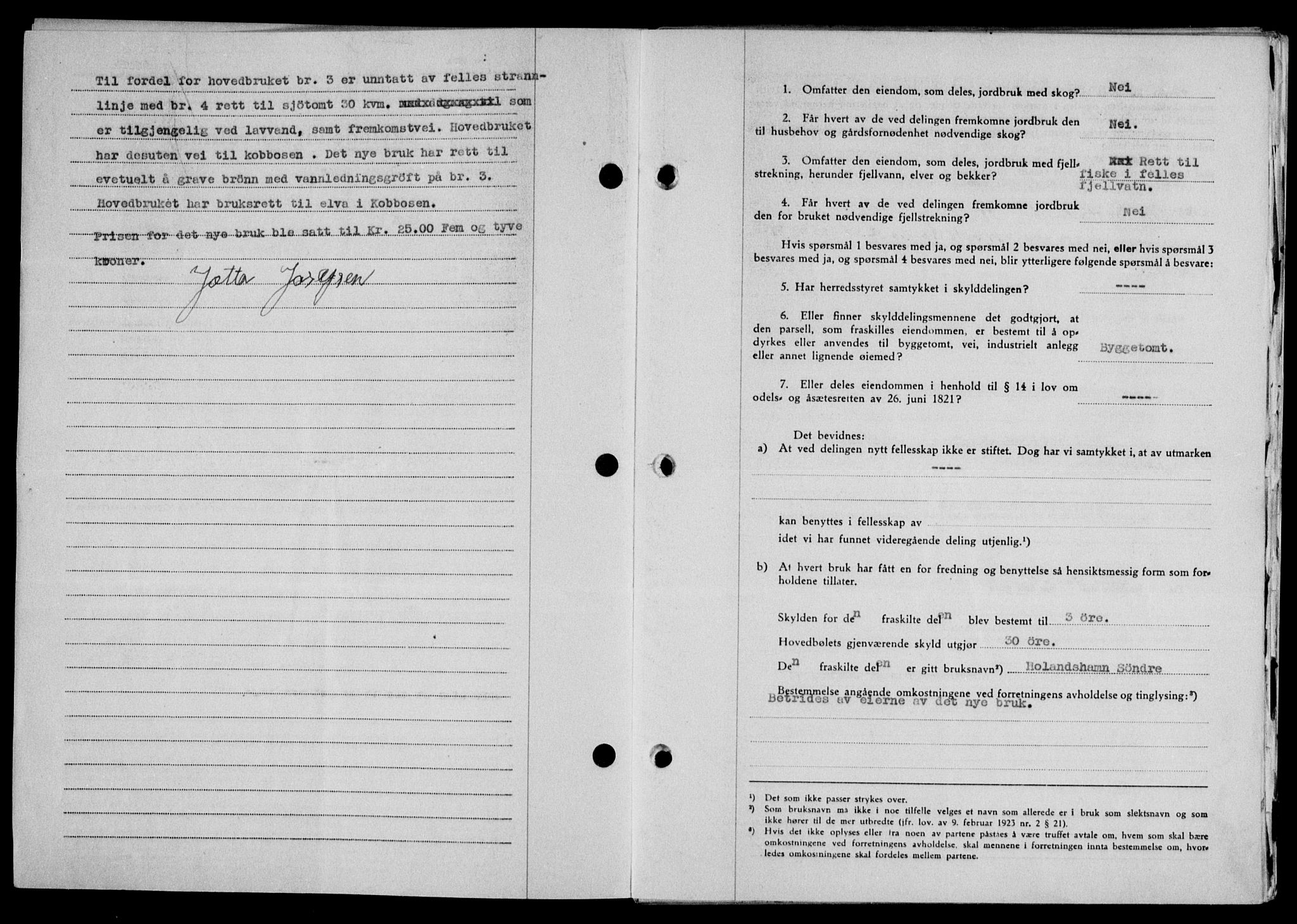 Lofoten sorenskriveri, SAT/A-0017/1/2/2C/L0017a: Pantebok nr. 17a, 1947-1948, Dagboknr: 2156/1947
