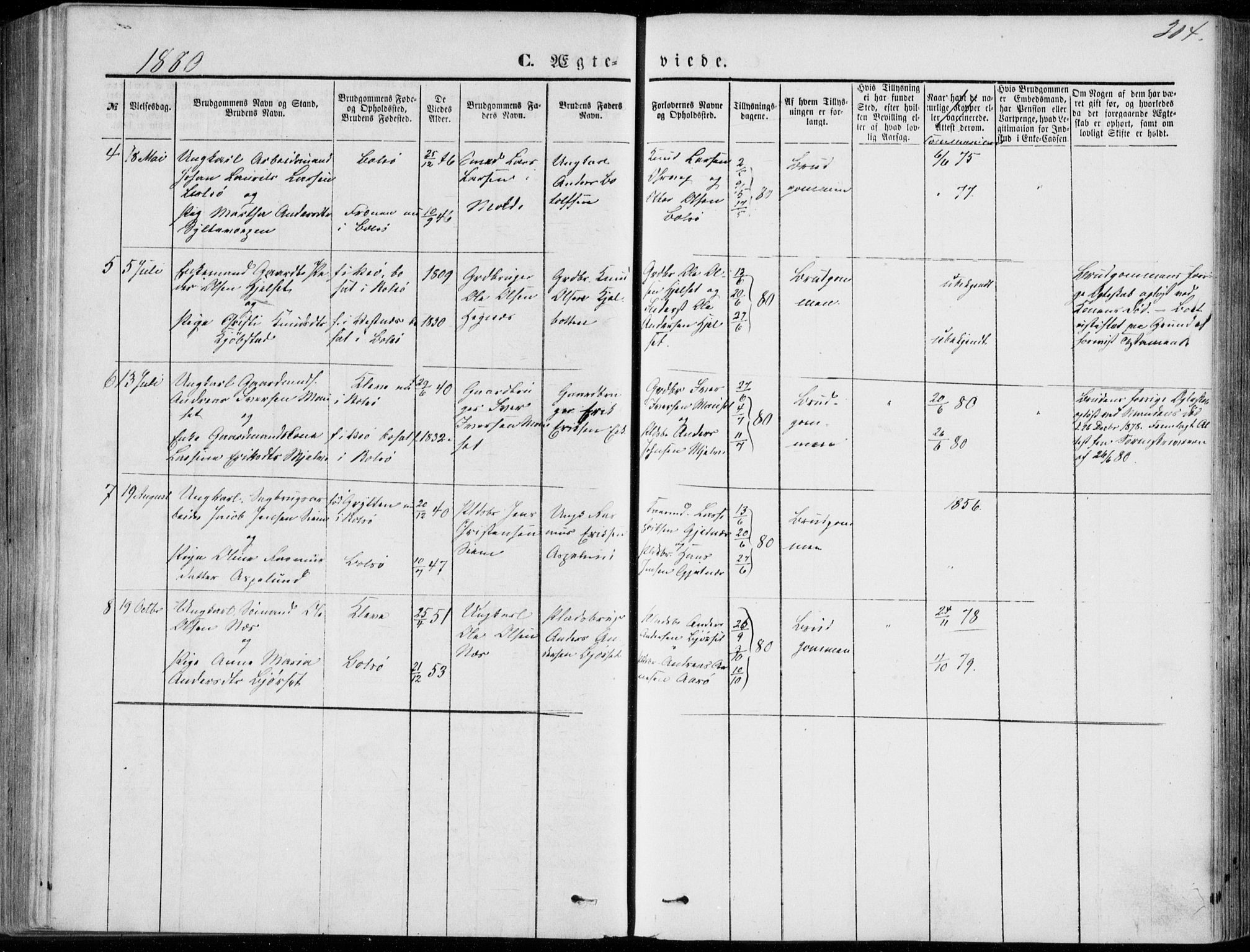 Ministerialprotokoller, klokkerbøker og fødselsregistre - Møre og Romsdal, SAT/A-1454/555/L0655: Ministerialbok nr. 555A05, 1869-1886, s. 314