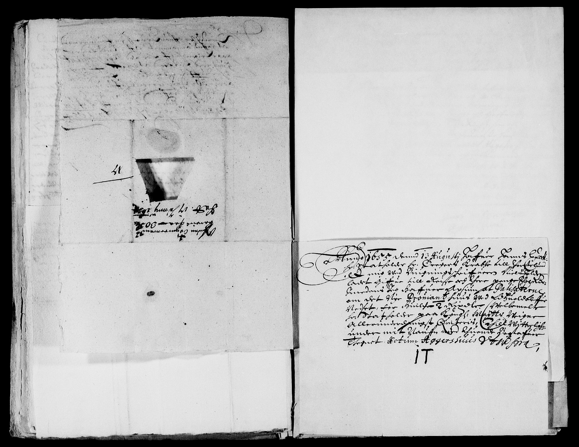 Rentekammeret inntil 1814, Reviderte regnskaper, Lensregnskaper, AV/RA-EA-5023/R/Rb/Rba/L0232: Akershus len, 1652-1656