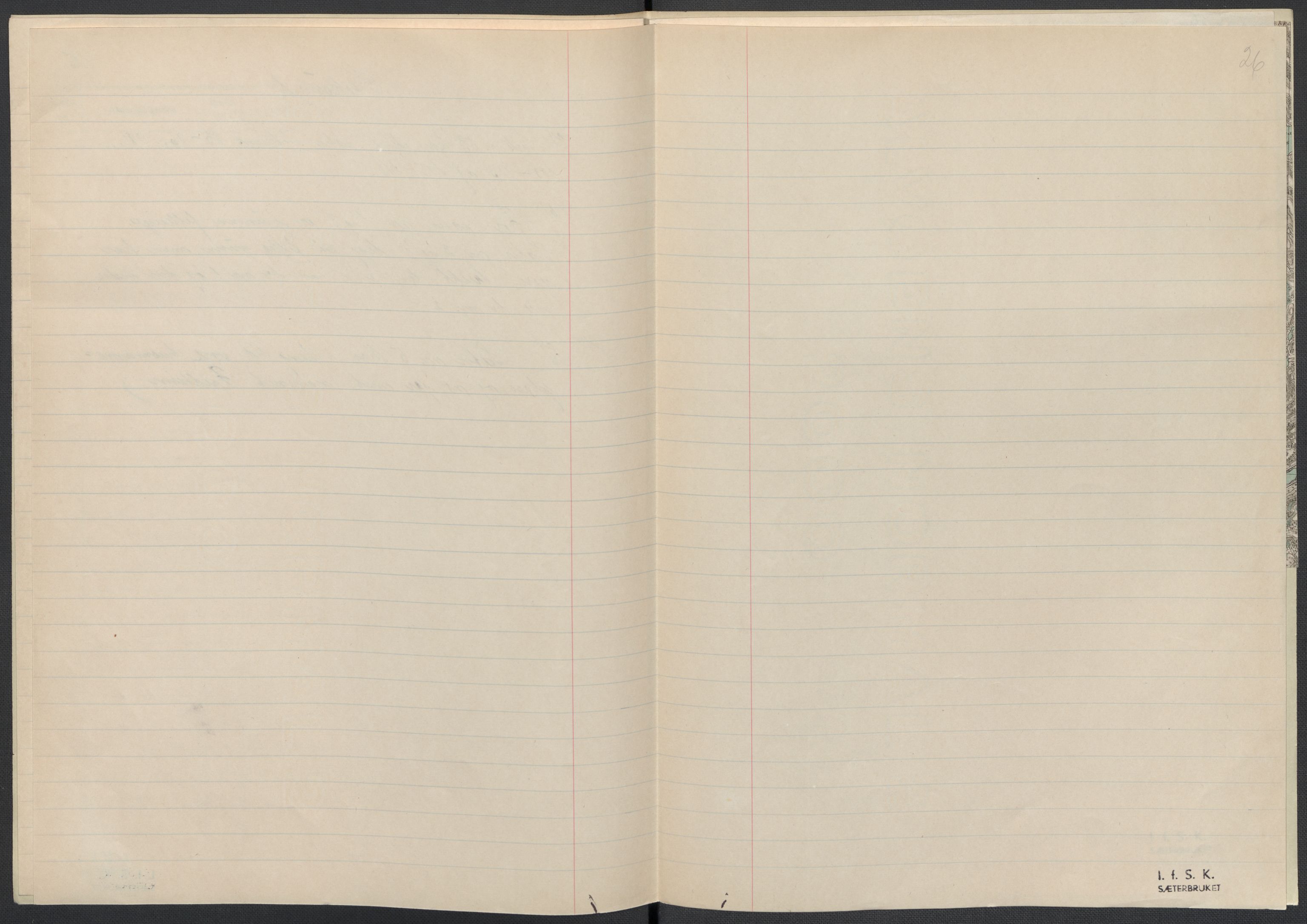 Instituttet for sammenlignende kulturforskning, AV/RA-PA-0424/F/Fc/L0013/0003: Eske B13: / Sør-Trøndelag (perm XXXVII), 1933-1936, s. 26