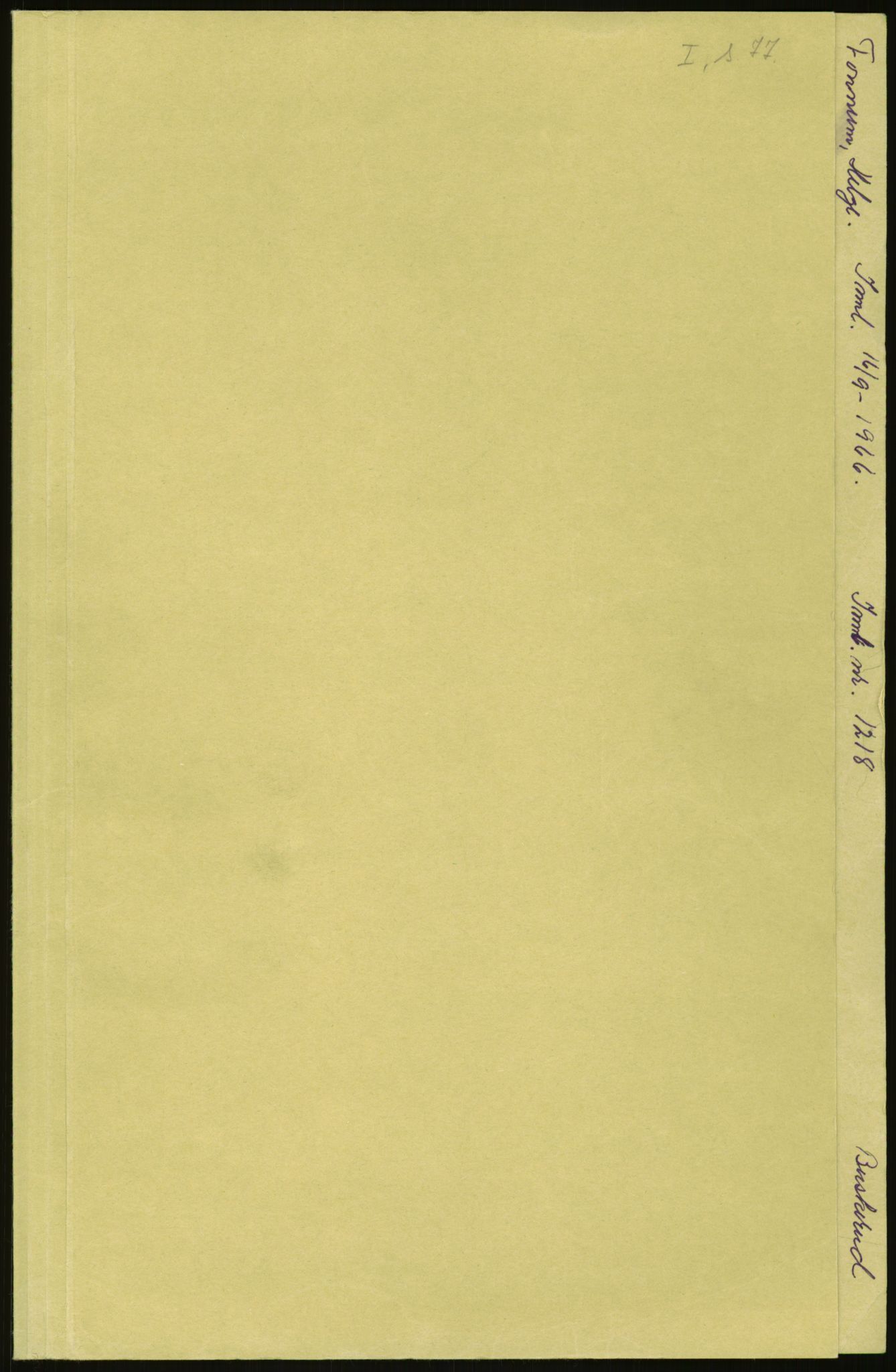 Samlinger til kildeutgivelse, Amerikabrevene, RA/EA-4057/F/L0019: Innlån fra Buskerud: Fonnem - Kristoffersen, 1838-1914, s. 1